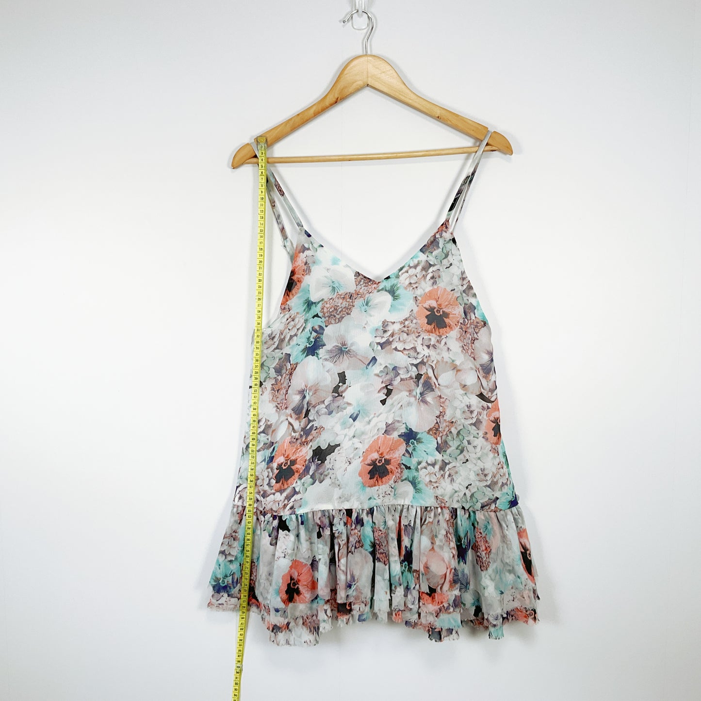 Lioness - Ruffle Floral Tank Top