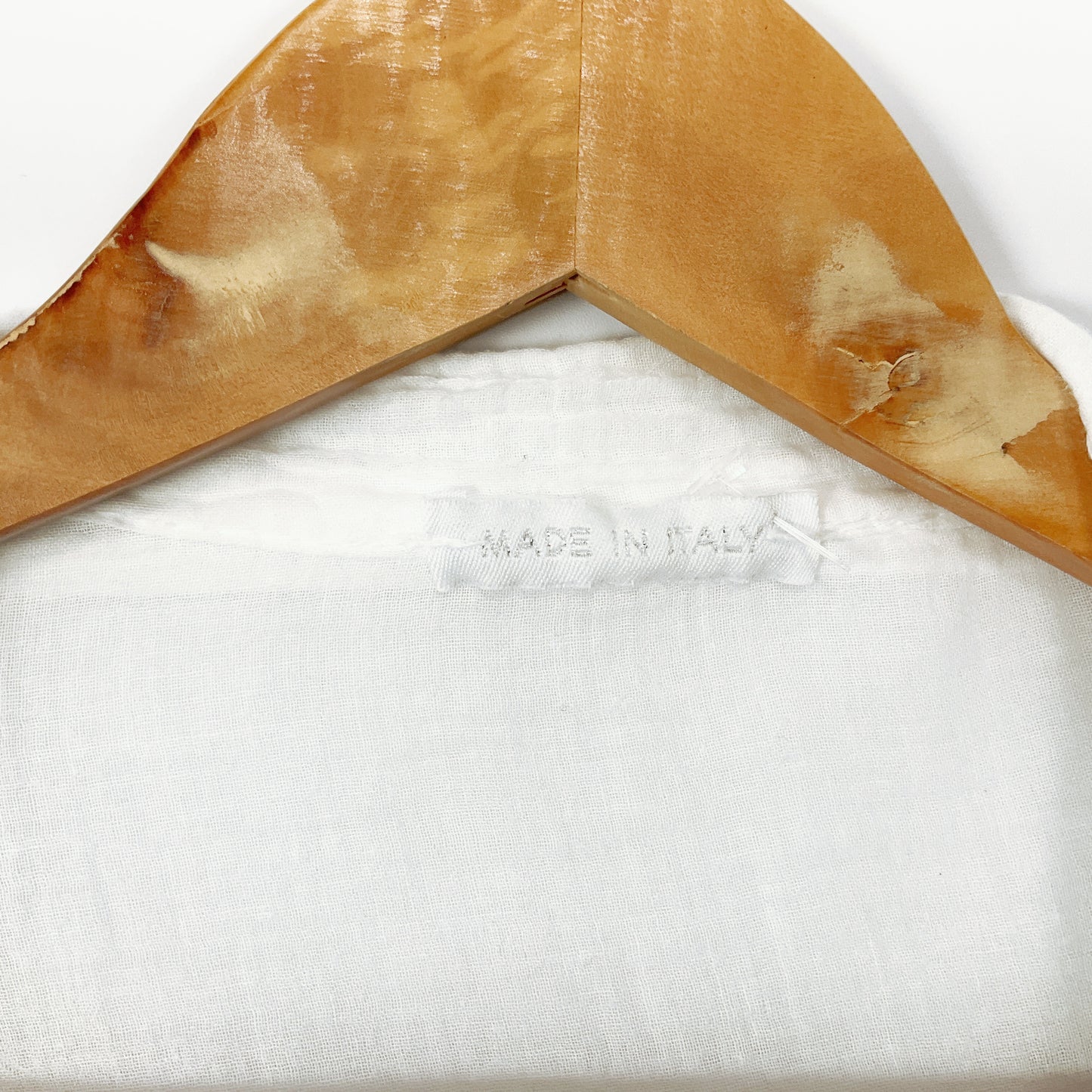 Made in Italy - Chic Cotton/Linen Blouse