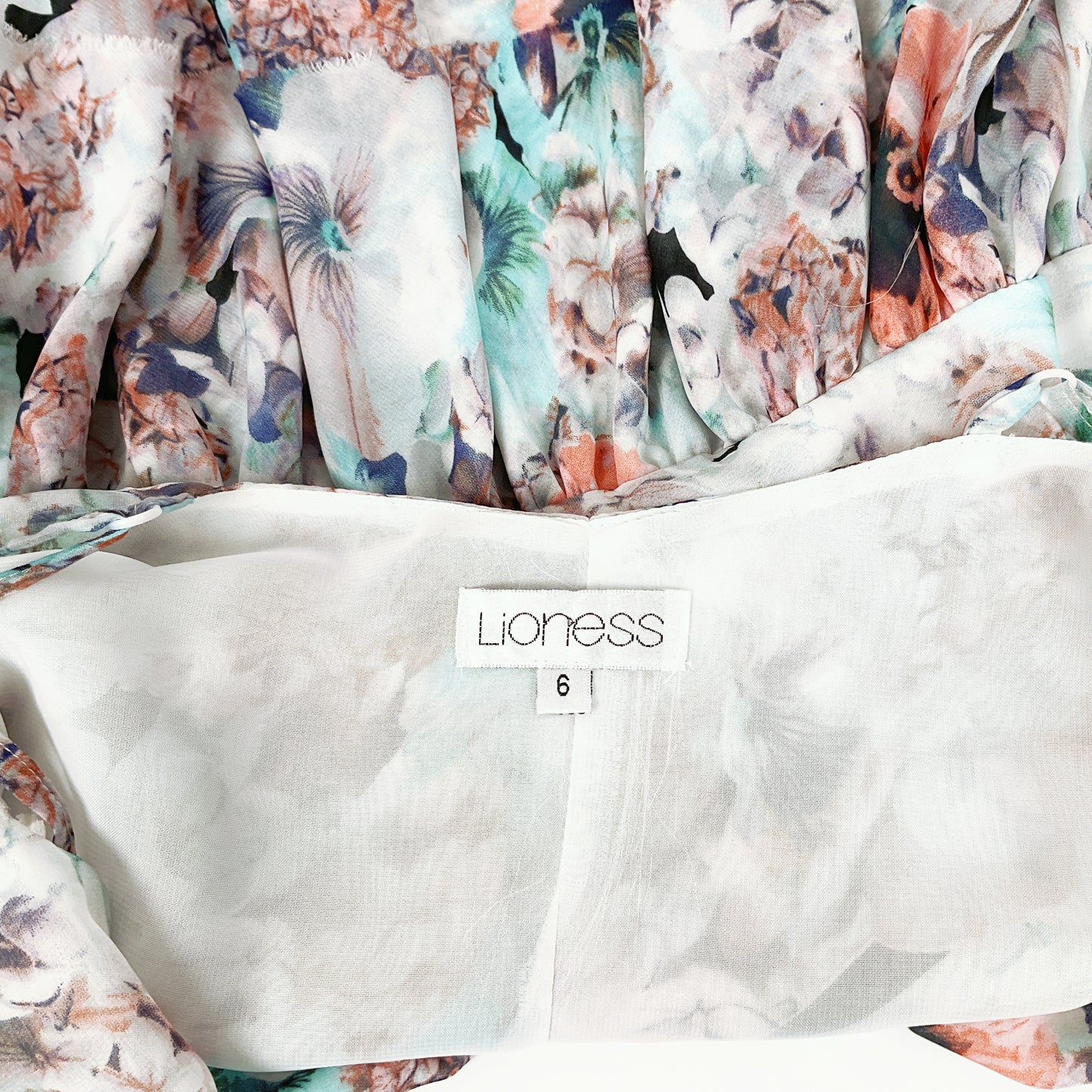 Lioness - Ruffle Floral Tank Top