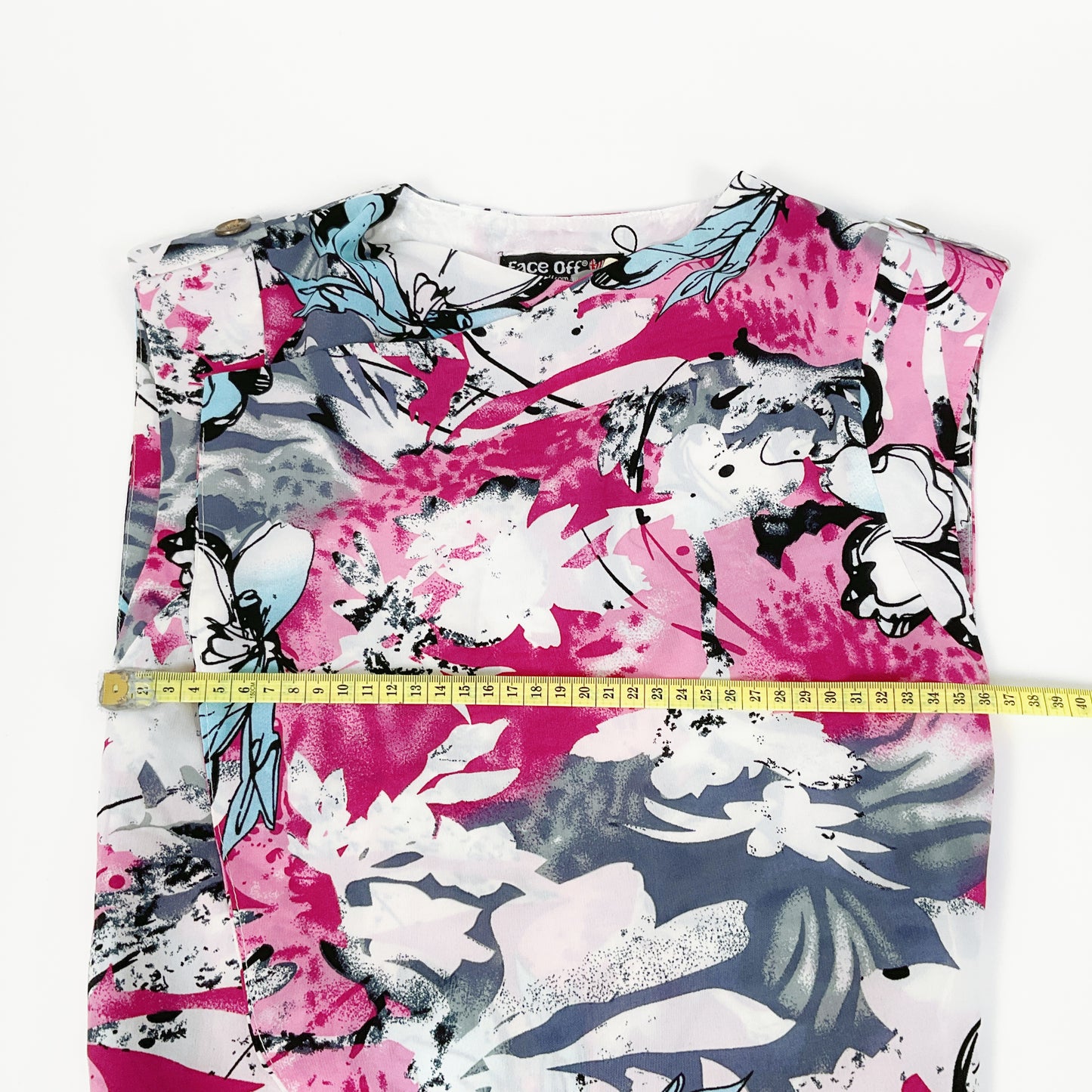 Face Off - Pink Floral Top Vest