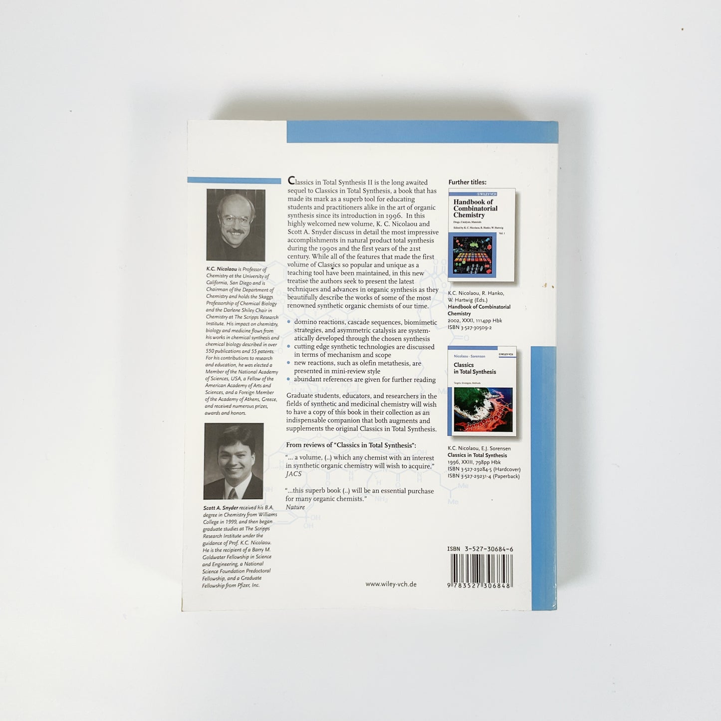 Classics in Total Synthesis II: More Targets, Strategies, Methods