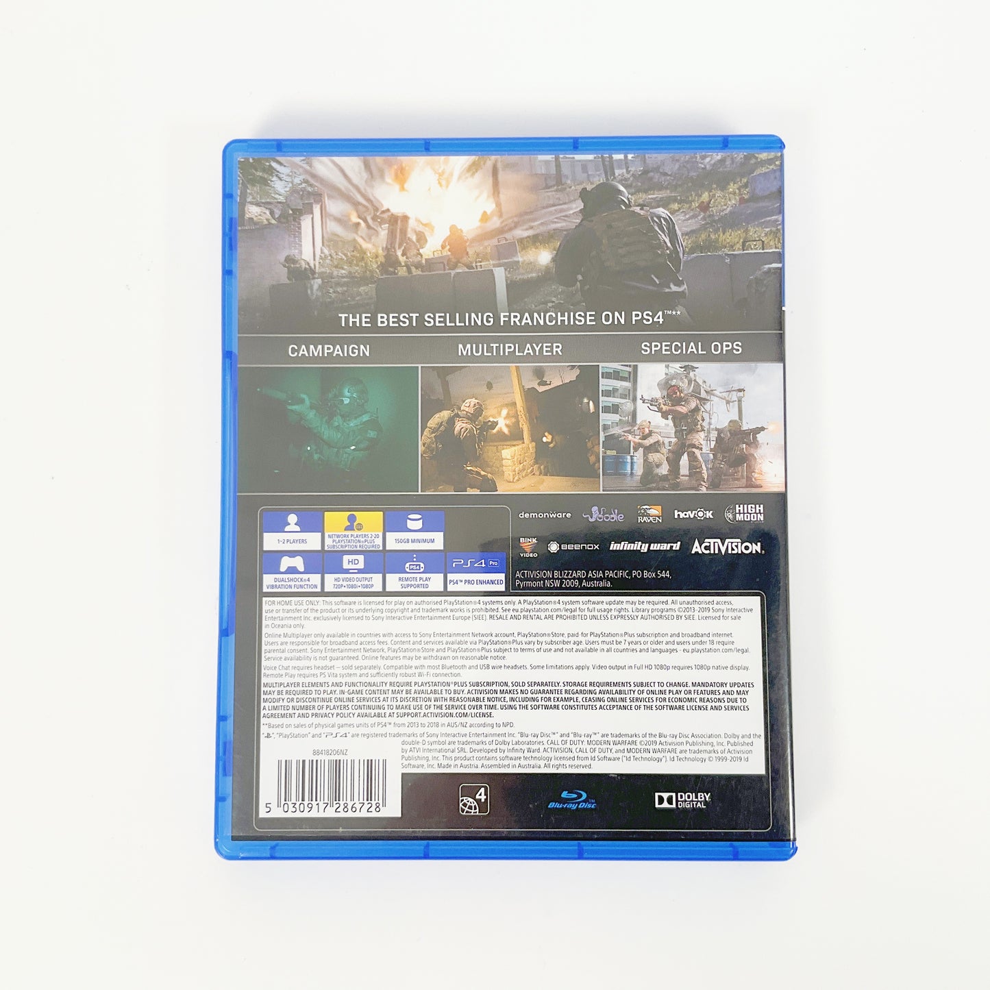 PS4 Game - Call of Duty - Modern Warfare