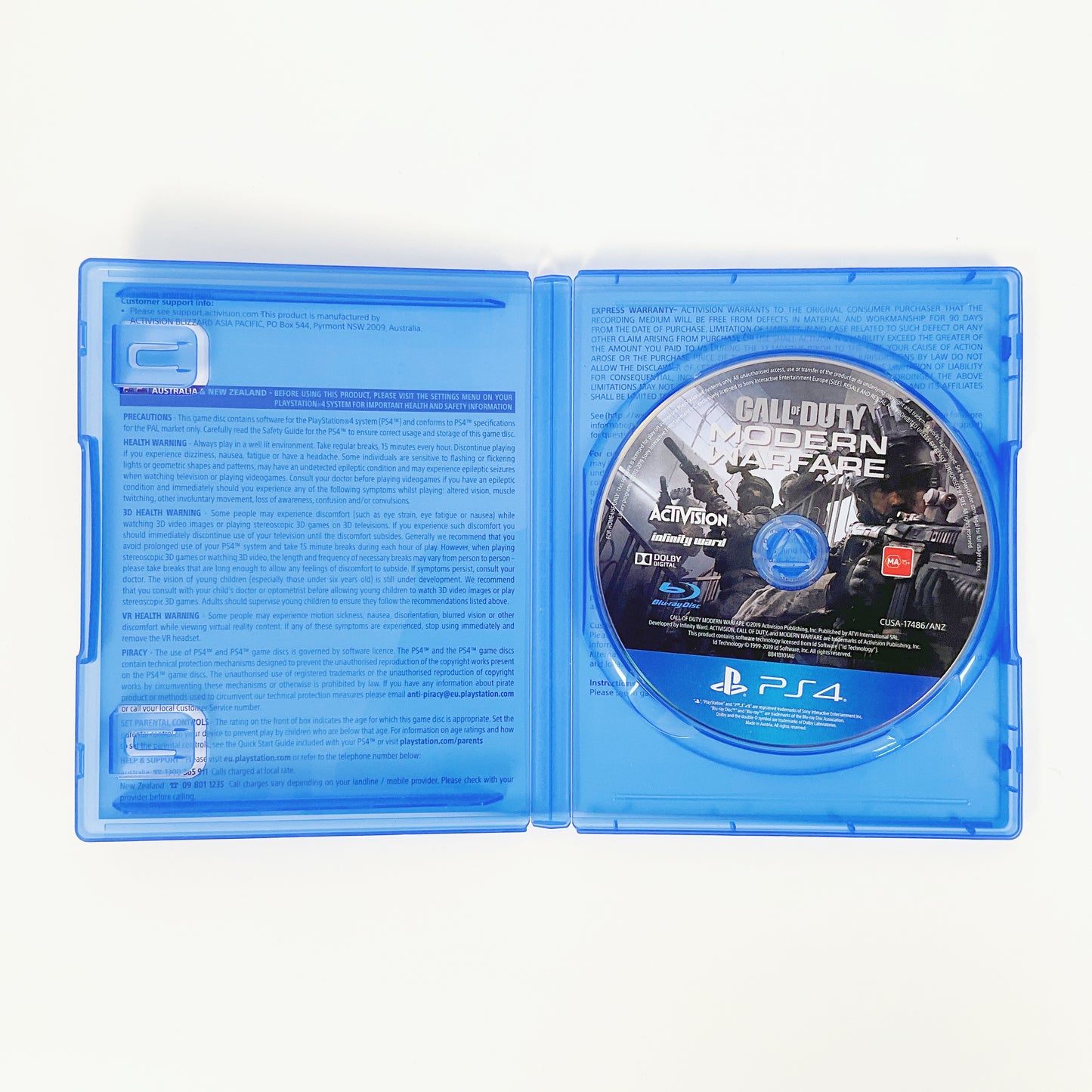 PS4 Game - Call of Duty - Modern Warfare