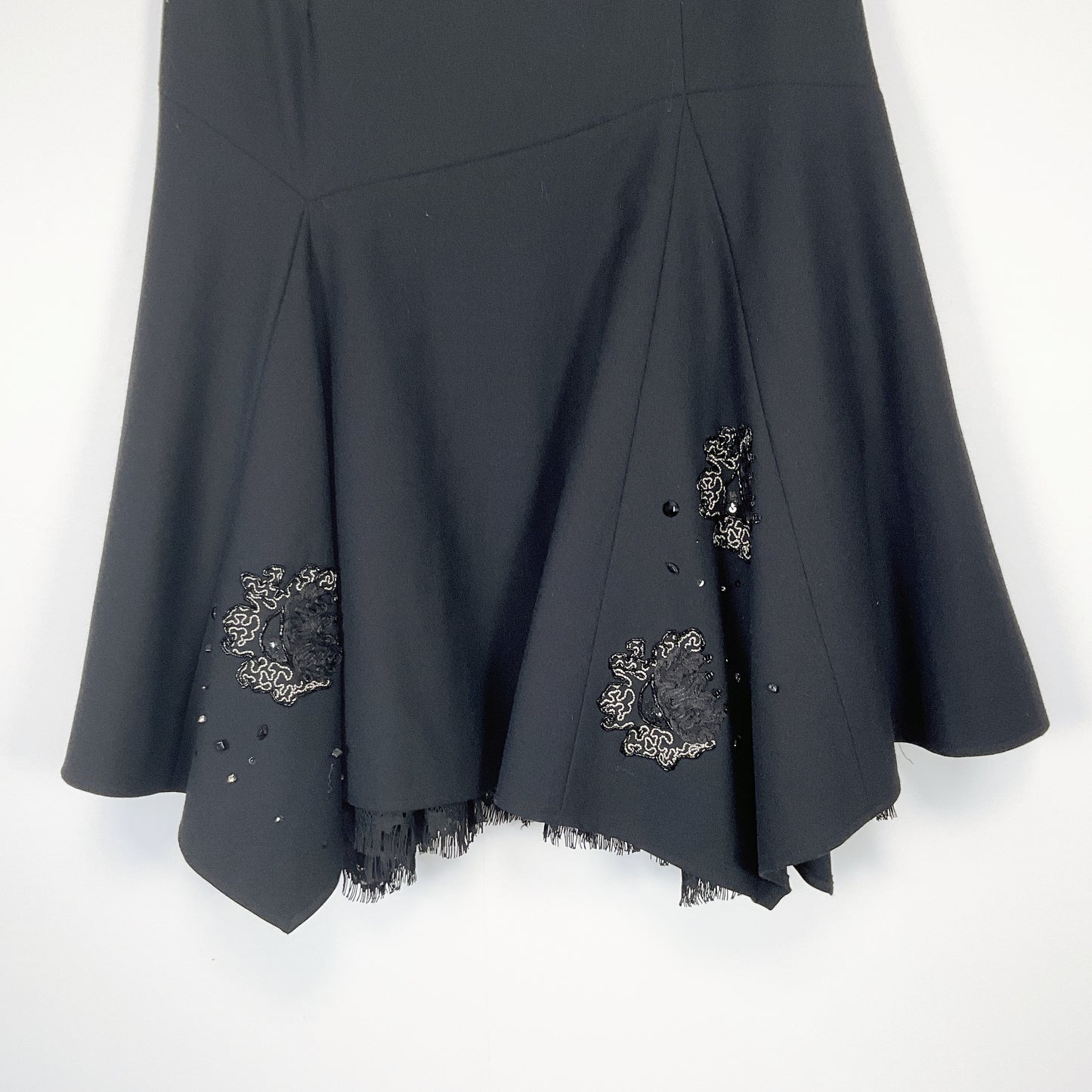 Giorzio - Lace Flare Beaded Skirt