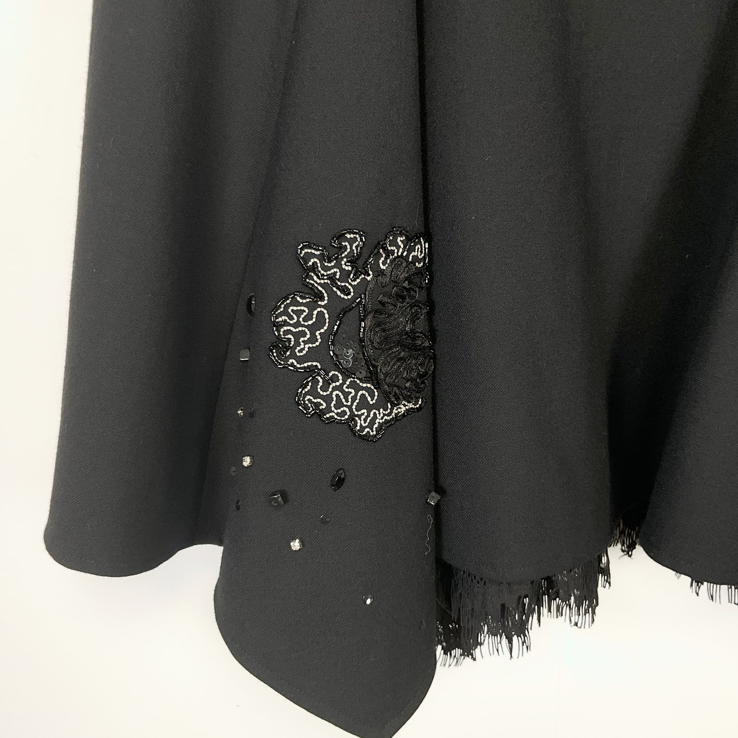 Giorzio - Lace Flare Beaded Skirt