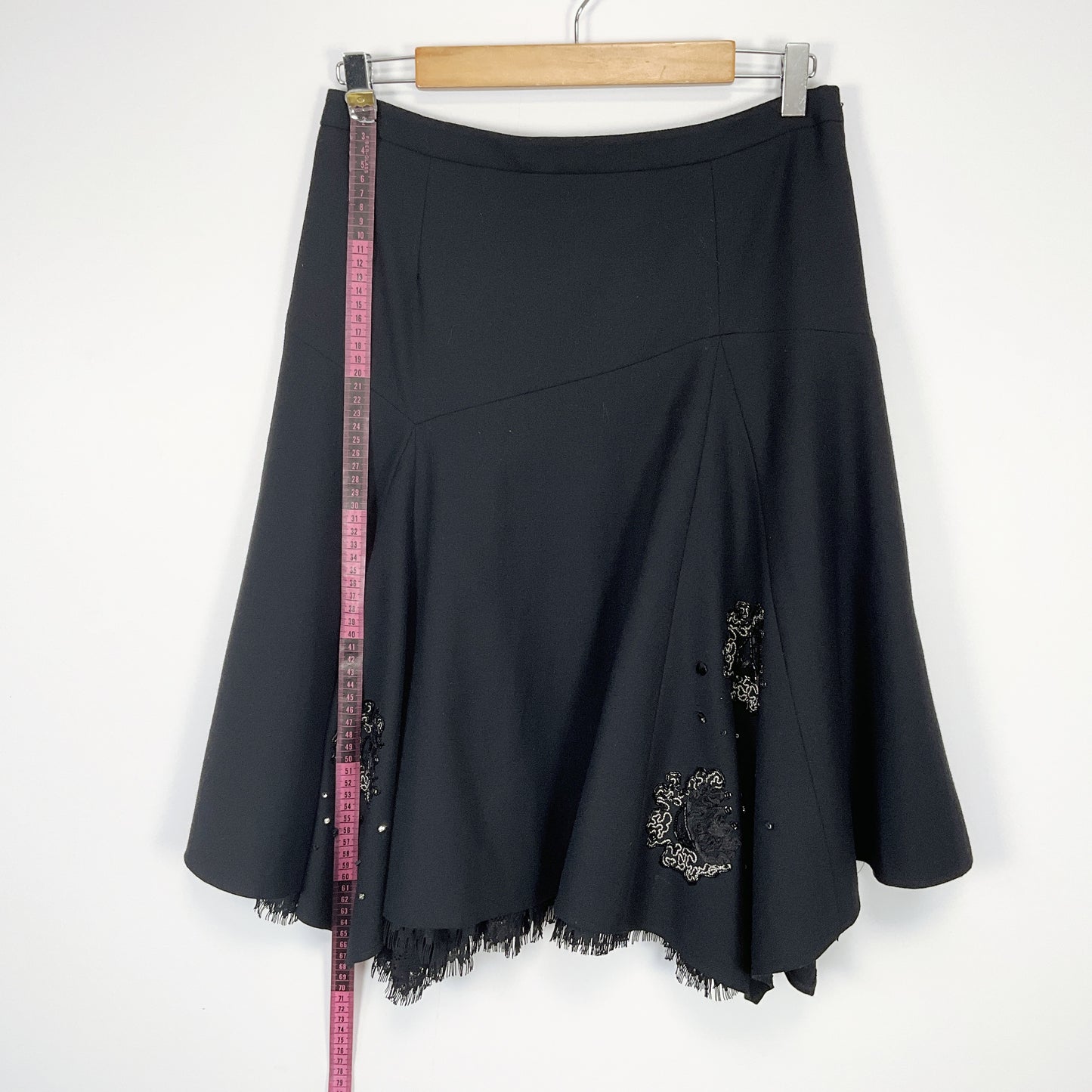 Giorzio - Lace Flare Beaded Skirt