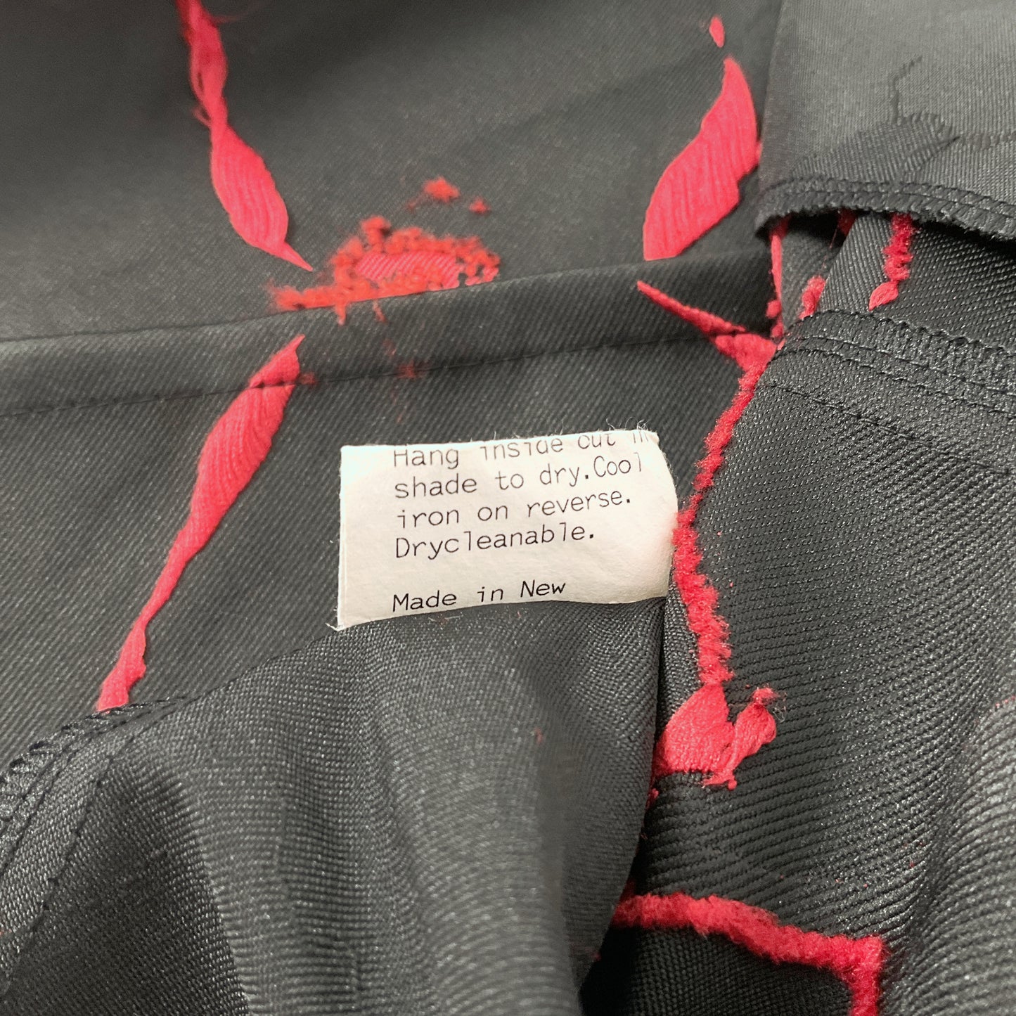Amy Taylor -Red Floral Blazer – Made in NZ