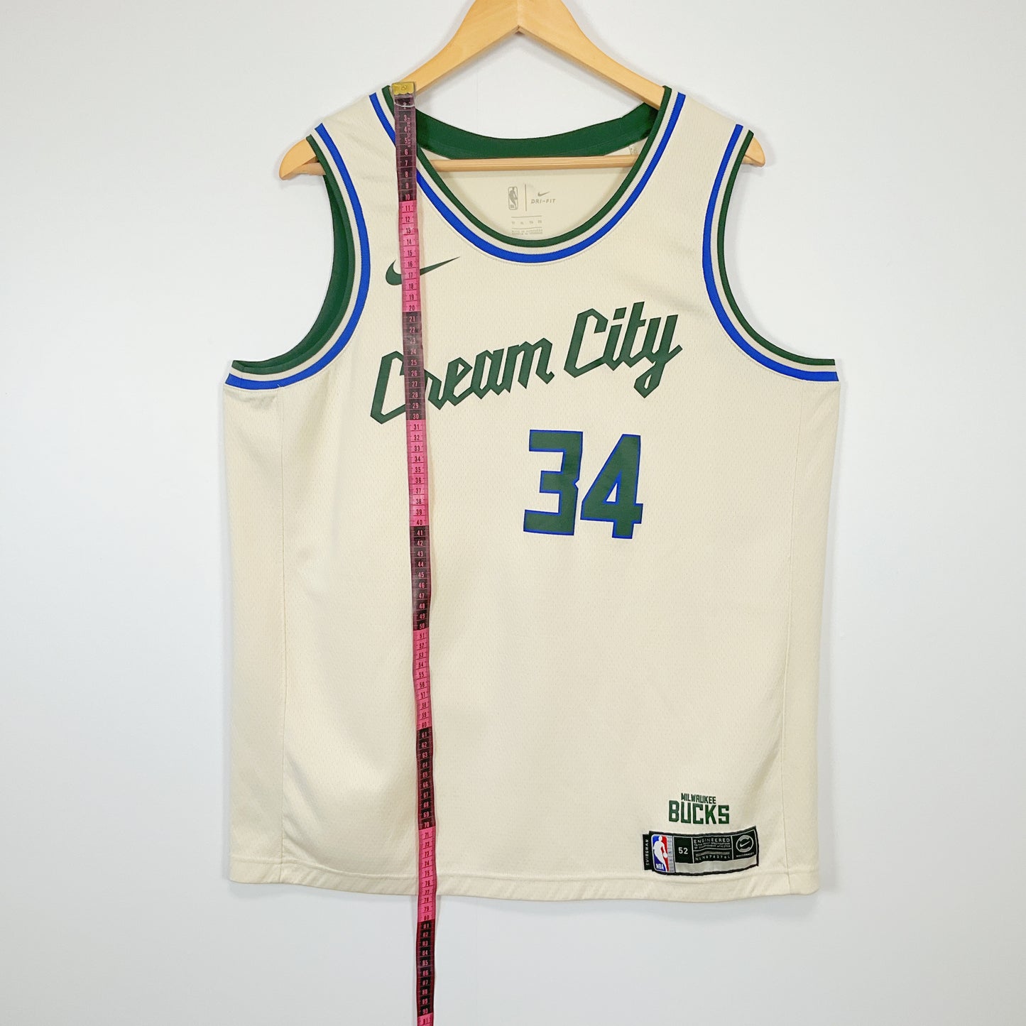 Nike - Milwaukee Bucks Cream City Swingman