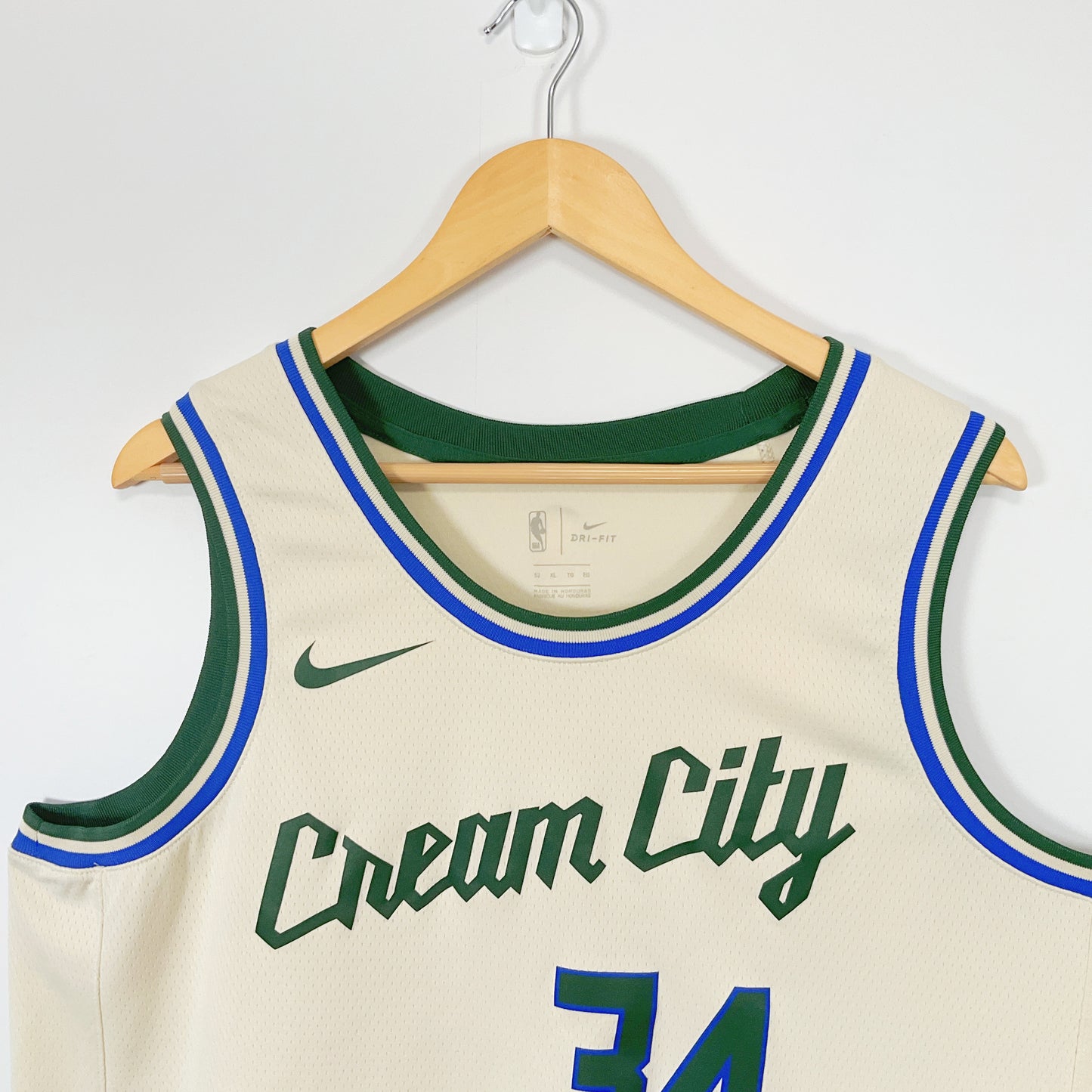 Nike - Milwaukee Bucks Cream City Swingman