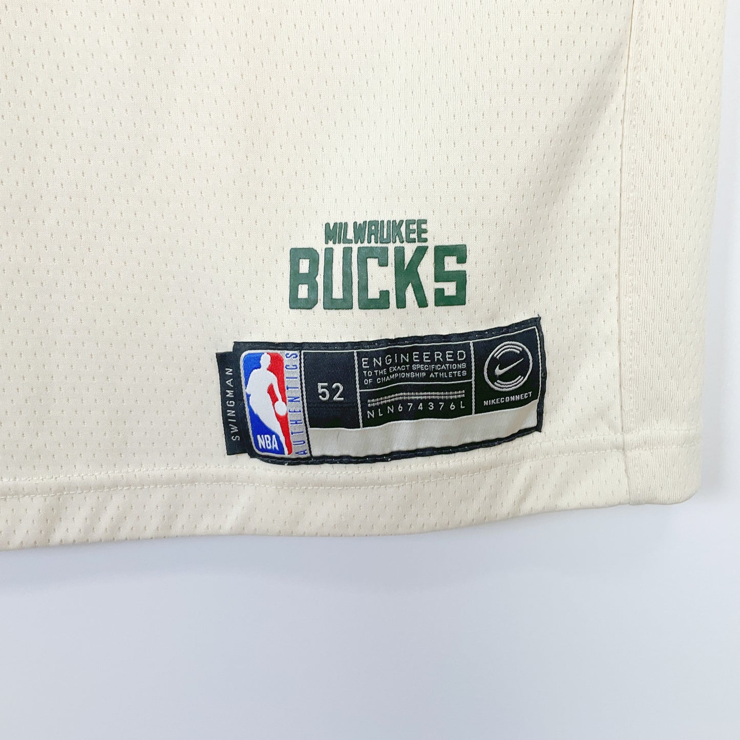 Nike - Milwaukee Bucks Cream City Swingman