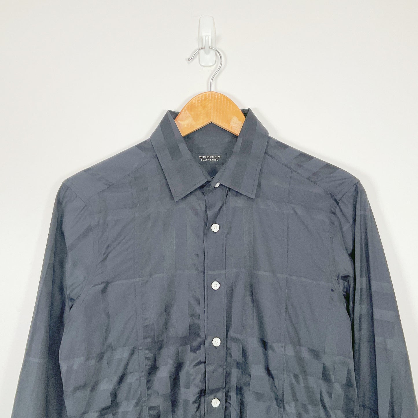 Burberry - Long Sleeve Black Shirt