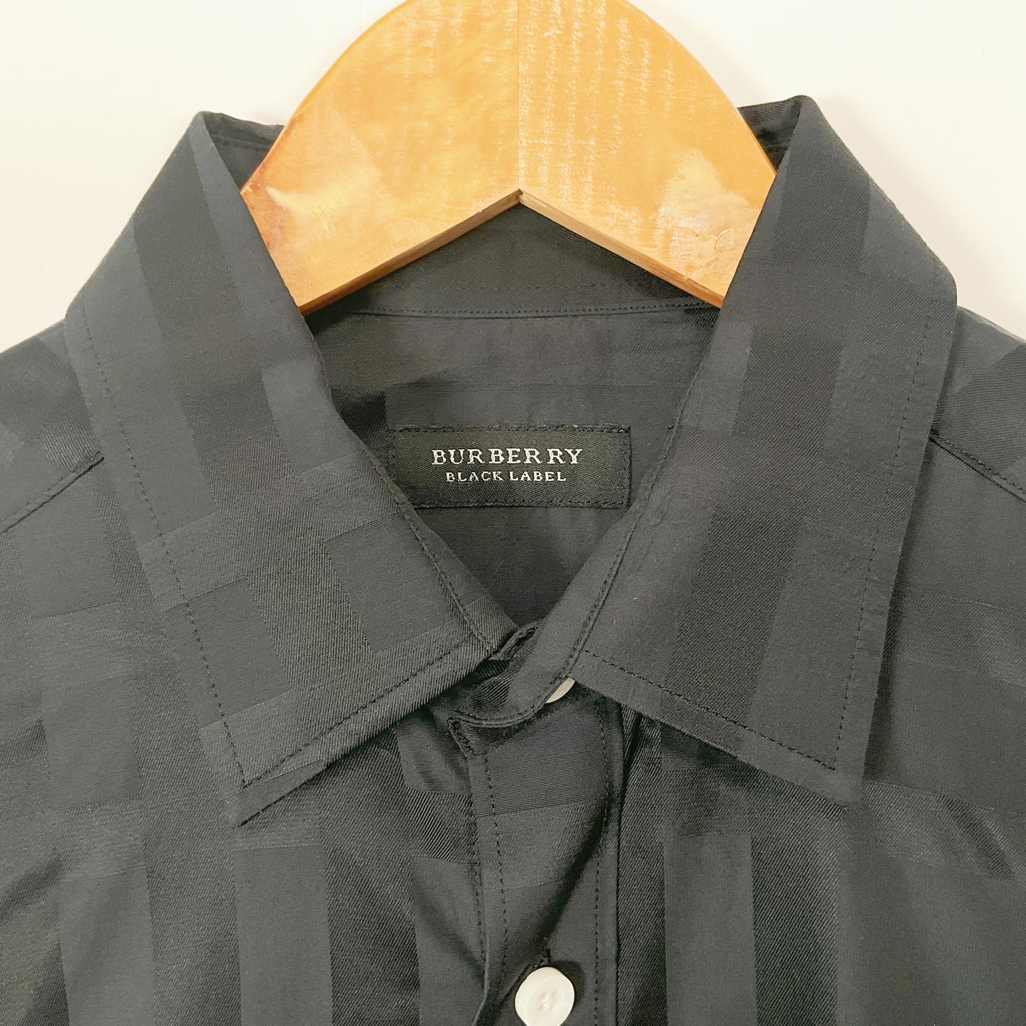 Burberry - Long Sleeve Black Shirt