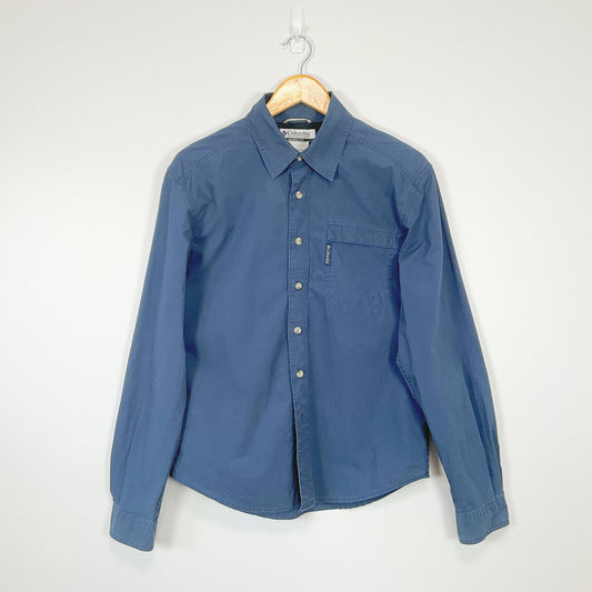 Columbia Sportswear - Long Sleeve Navy Shirt
