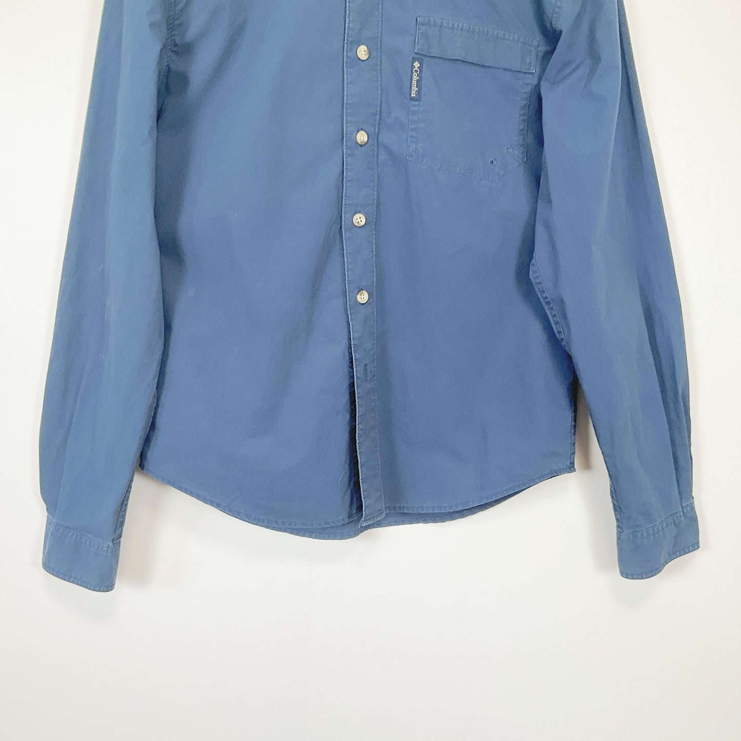 Columbia Sportswear - Long Sleeve Navy Shirt