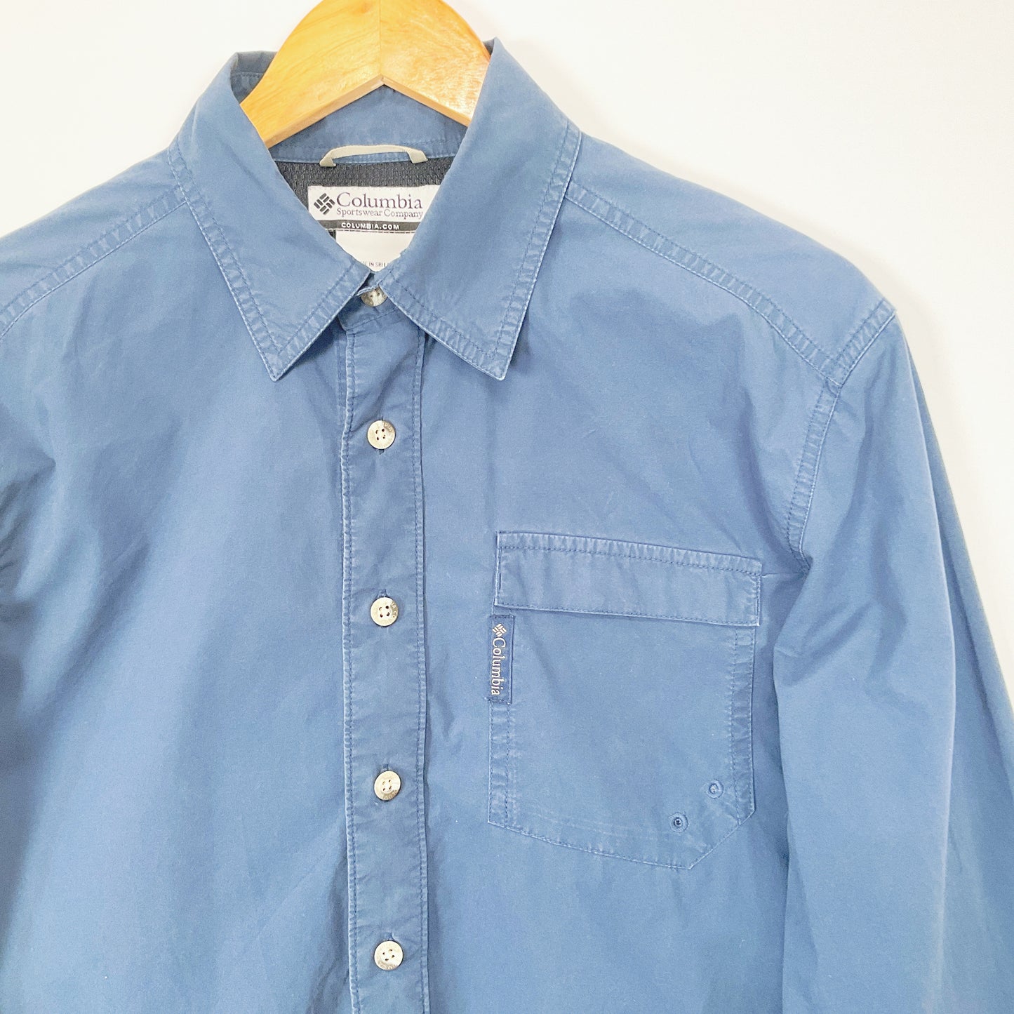 Columbia Sportswear - Long Sleeve Navy Shirt