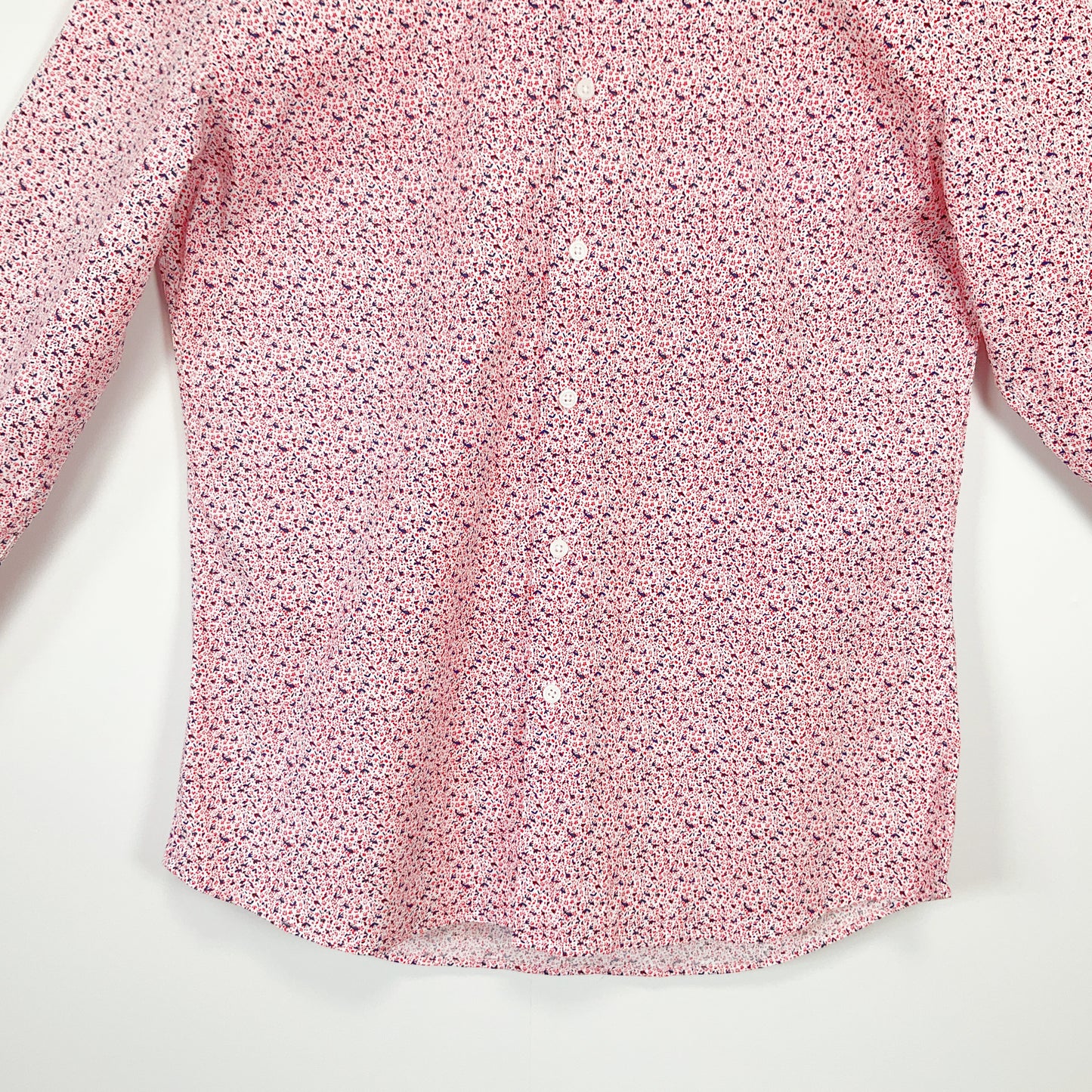 L+L - Floral All Over Print Pink Long Sleeve Shirt