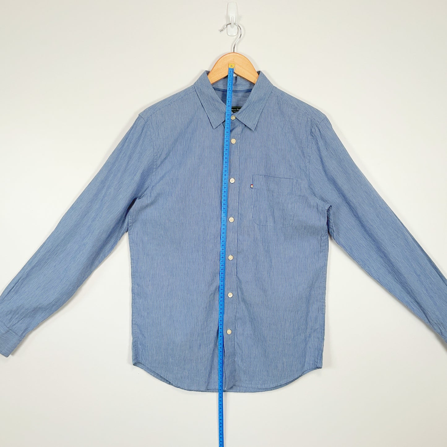 The Academy Brand - Men's Long Sleeve Blue Shirt