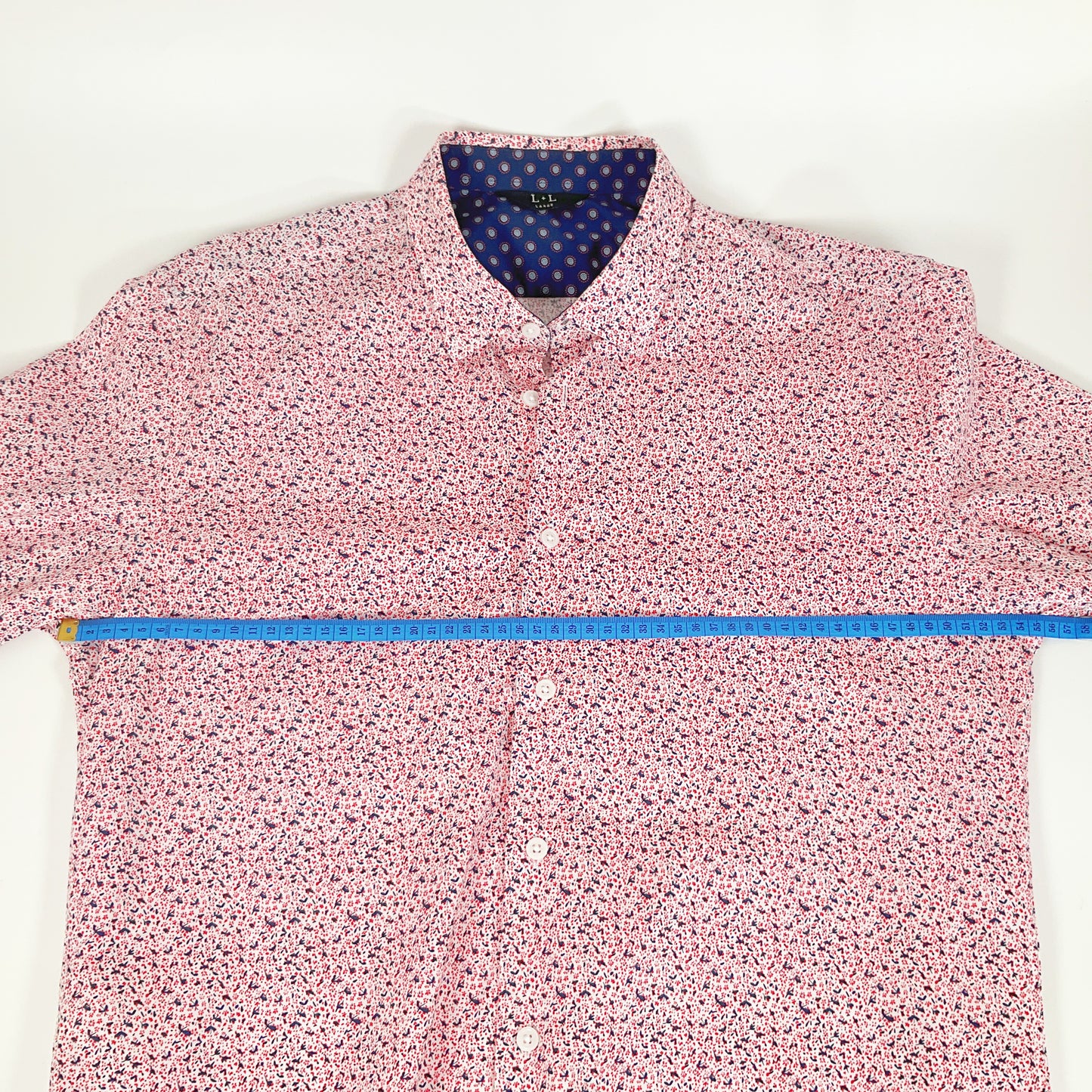 L+L - Floral All Over Print Pink Long Sleeve Shirt
