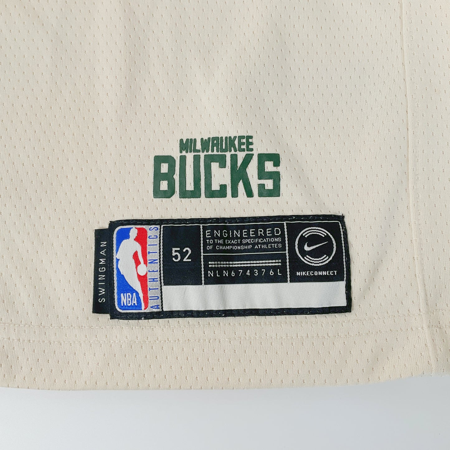 Nike - Milwaukee Bucks Cream City Swingman