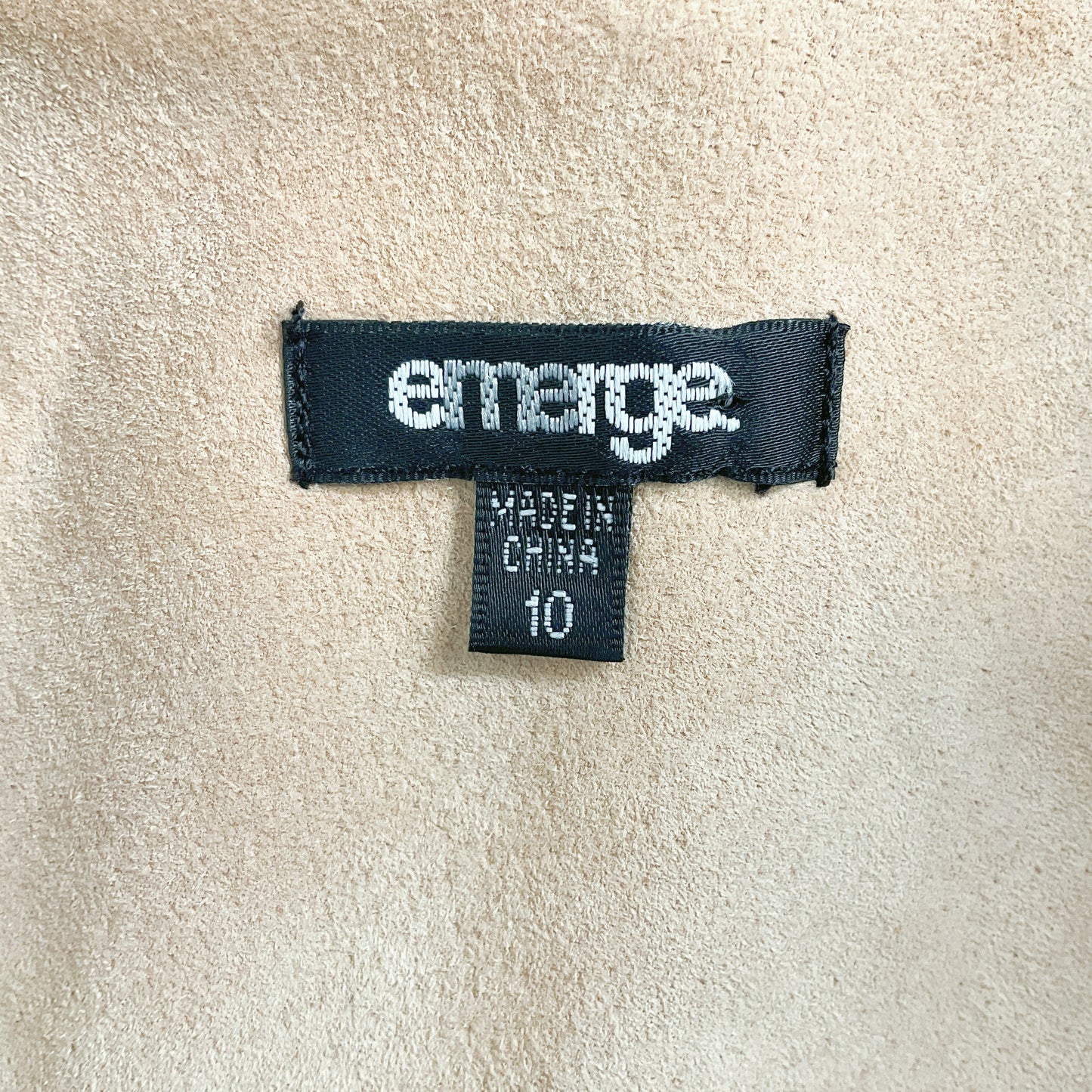 EMERGE - Blush Suede Moto Jacket