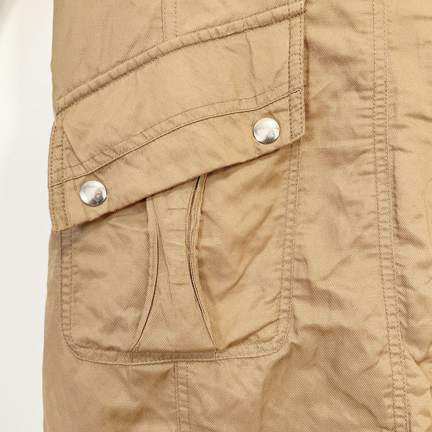 NEXT - Khaki Hooded Parka Coat With Faux Fur Trim