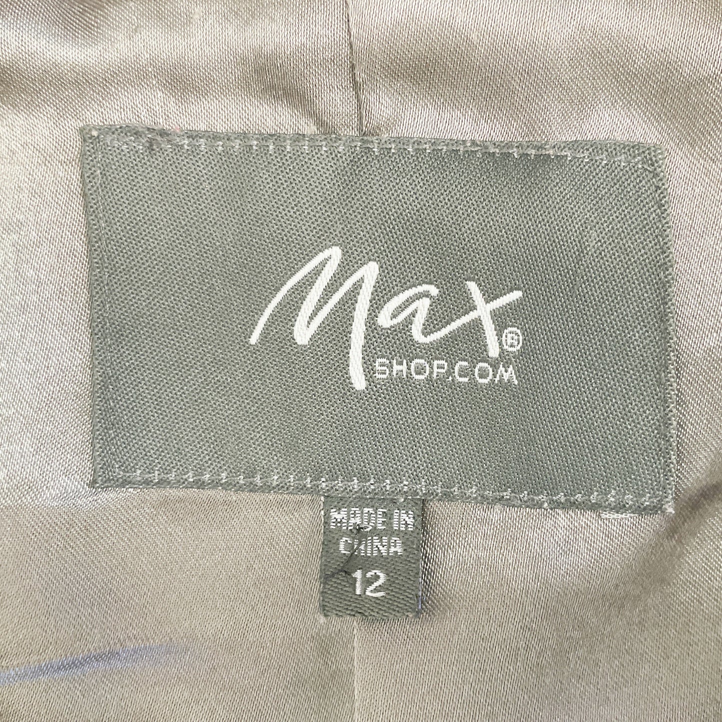 MAX - Metallic Drawstring Windbreak Jacket