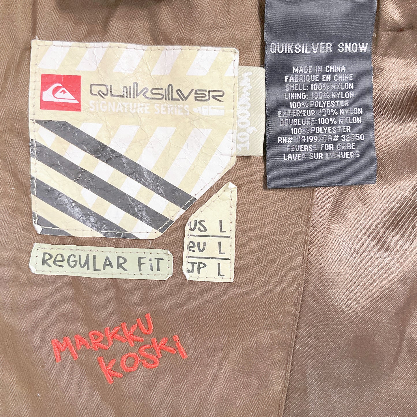 QUIKSILVER - Markku Koski Jacket