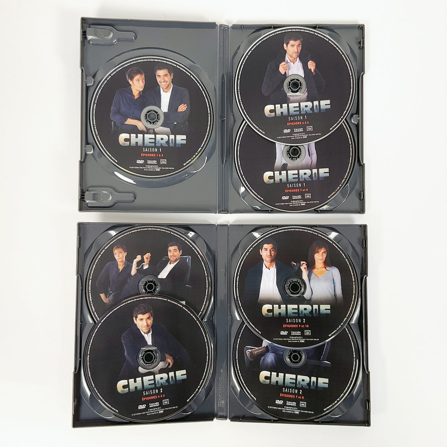 CHERIF - The Complete Seasons 1-6 - 23 Disc DVD Set (French Version)