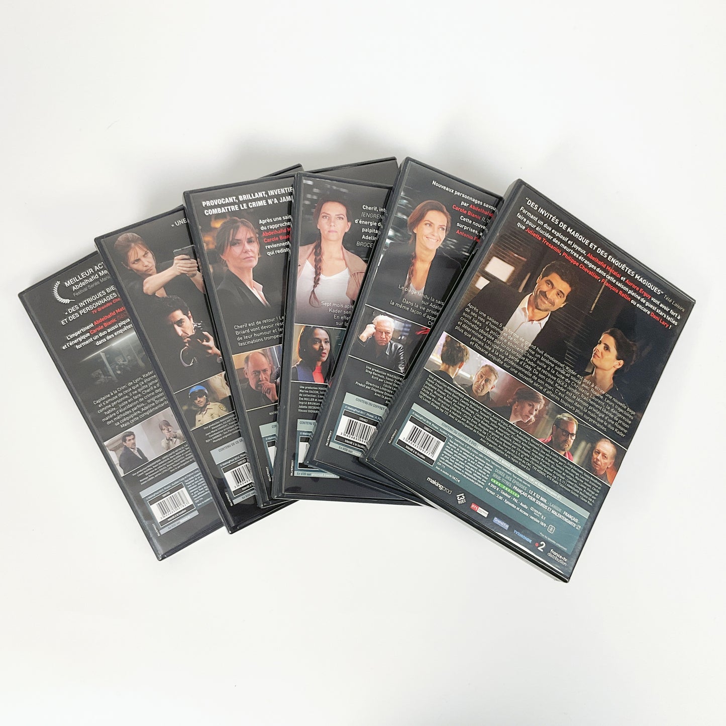 CHERIF - The Complete Seasons 1-6 - 23 Disc DVD Set (French Version)