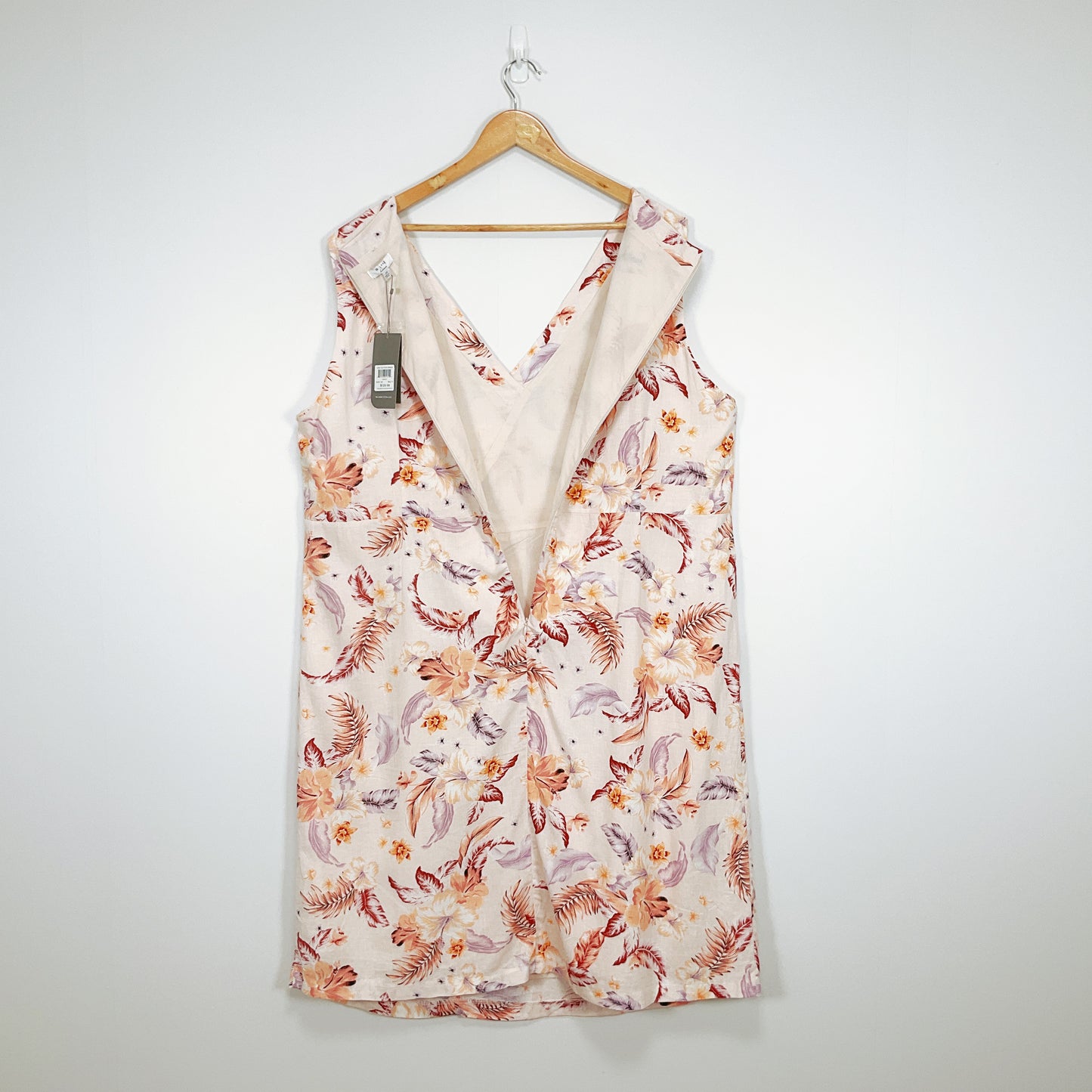 W.LANE - Linen Assy Button Dress