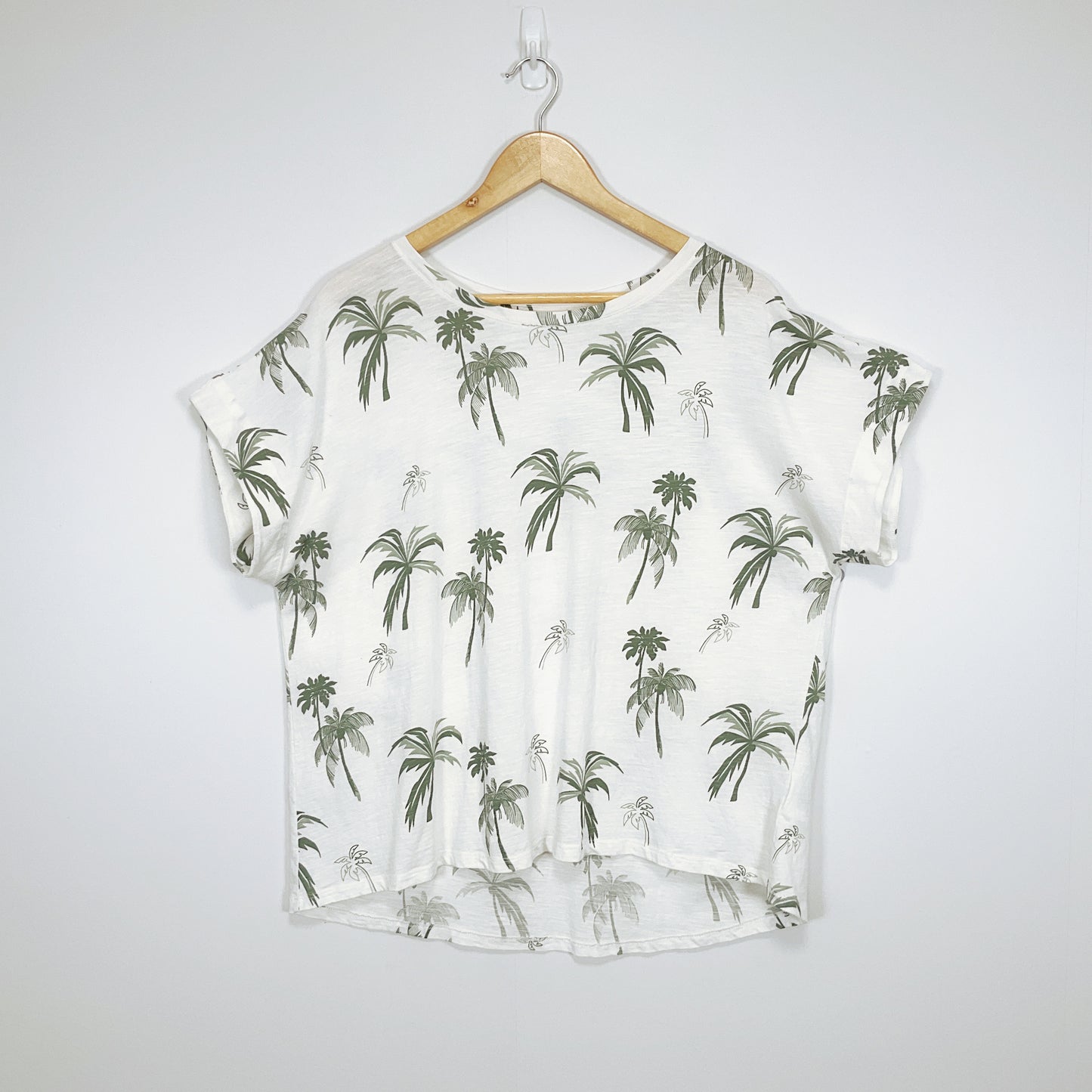 ZEST - White Palms Crewneck Top