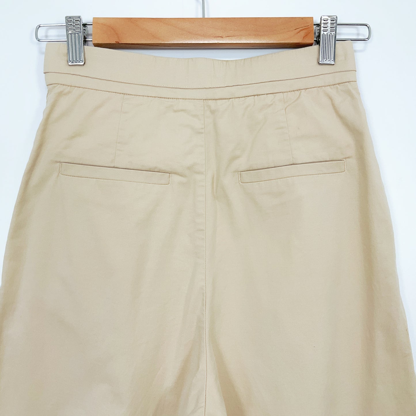 Urban Revivo - Wide-Leg Belted Trousers – Beige