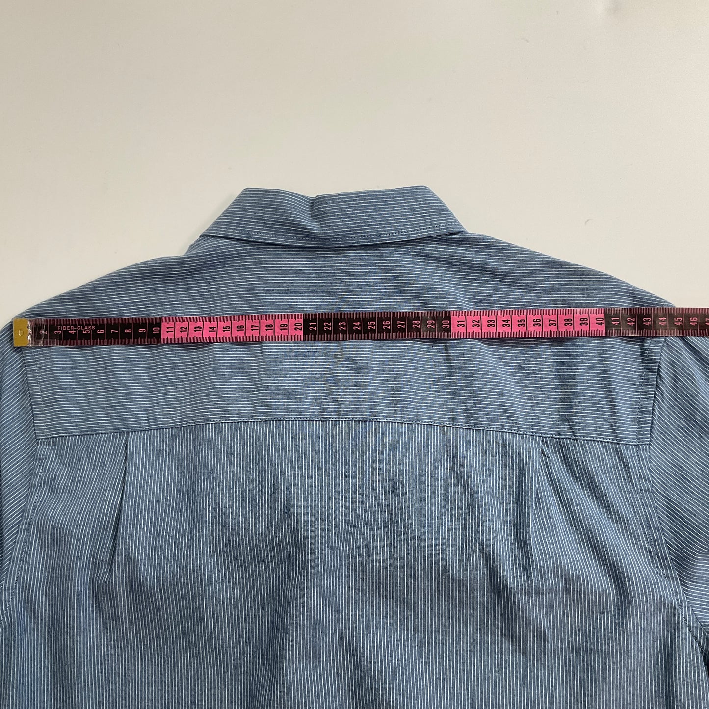 The Academy Brand - Men's Long Sleeve Blue Shirt