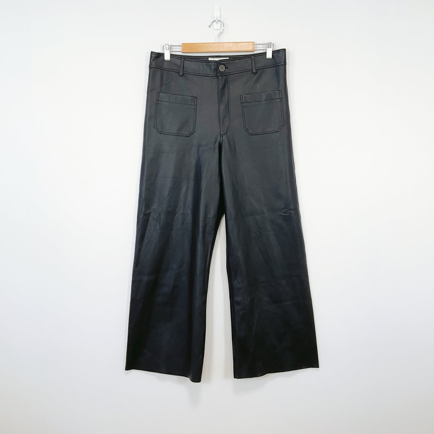 Zara - Faux Leather Pants