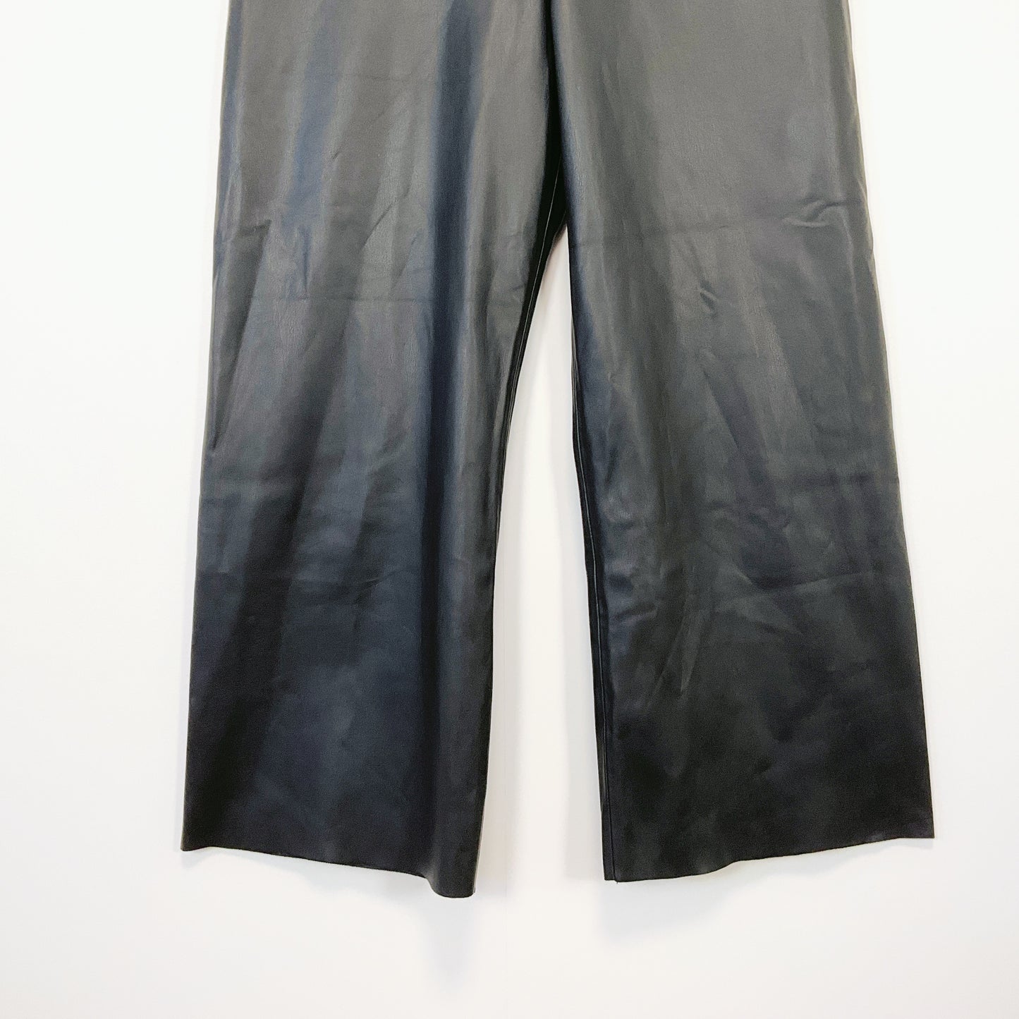 Zara - Faux Leather Pants