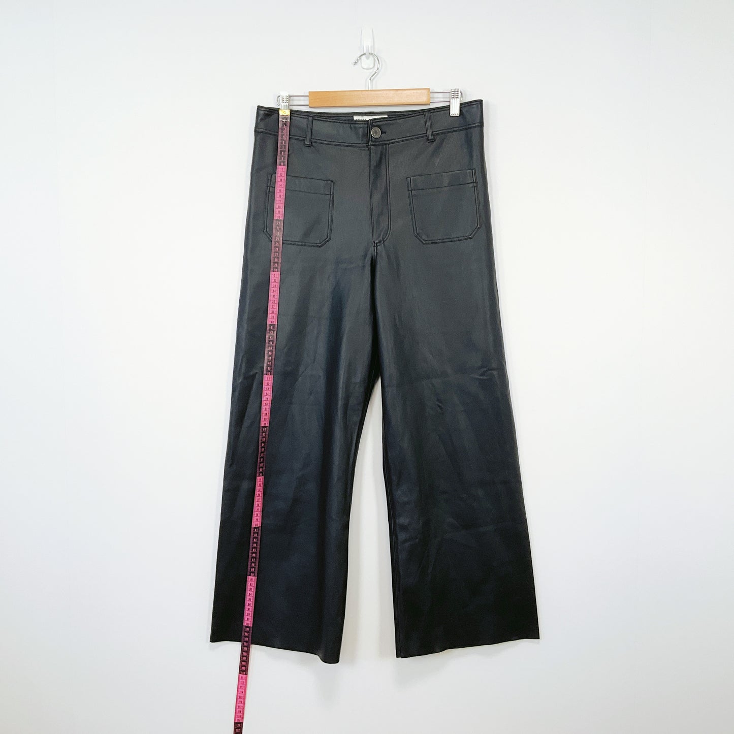 Zara - Faux Leather Pants