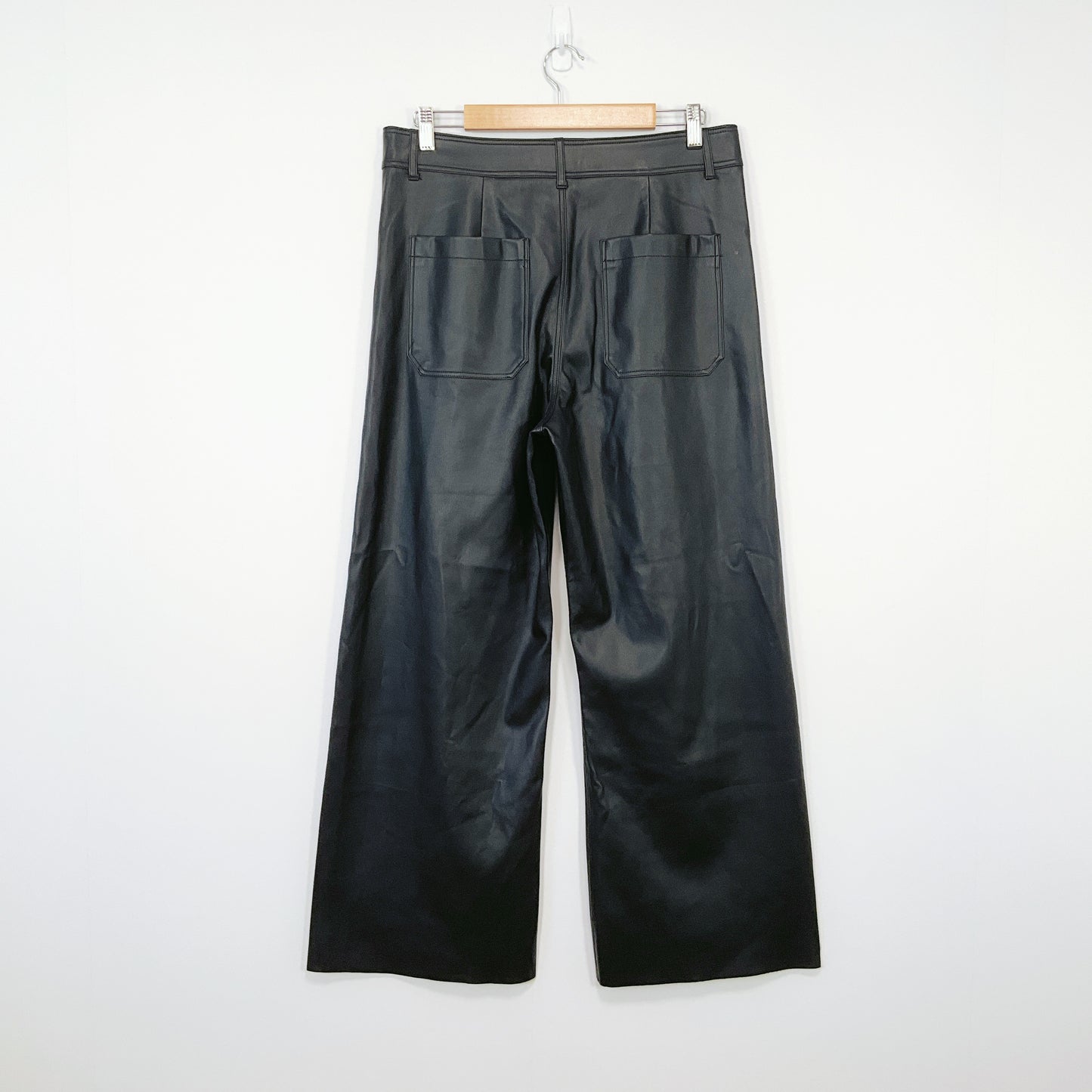 Zara - Faux Leather Pants