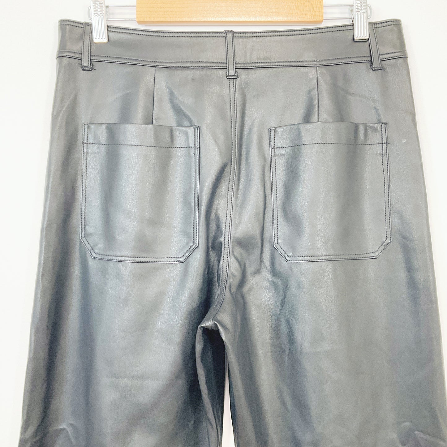 Zara - Faux Leather Pants