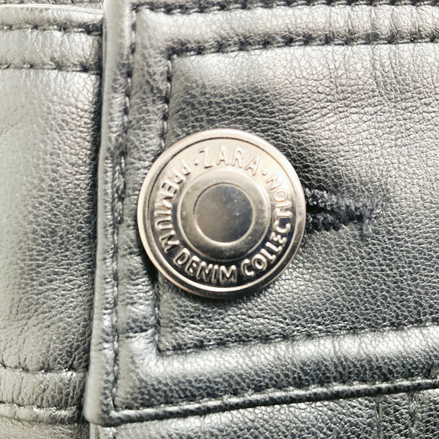 Zara - Faux Leather Pants