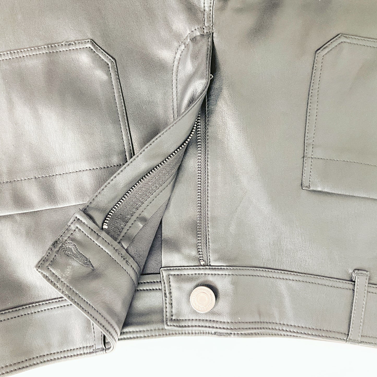 Zara - Faux Leather Pants