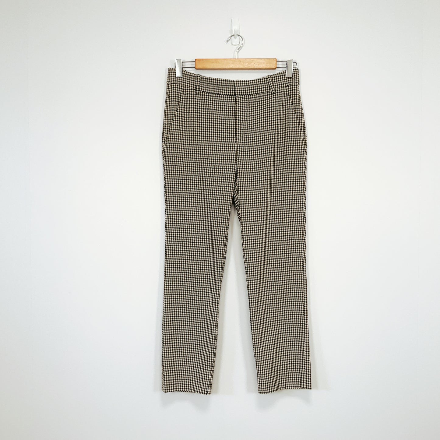 Zara - Houndstooth Pattern Pants