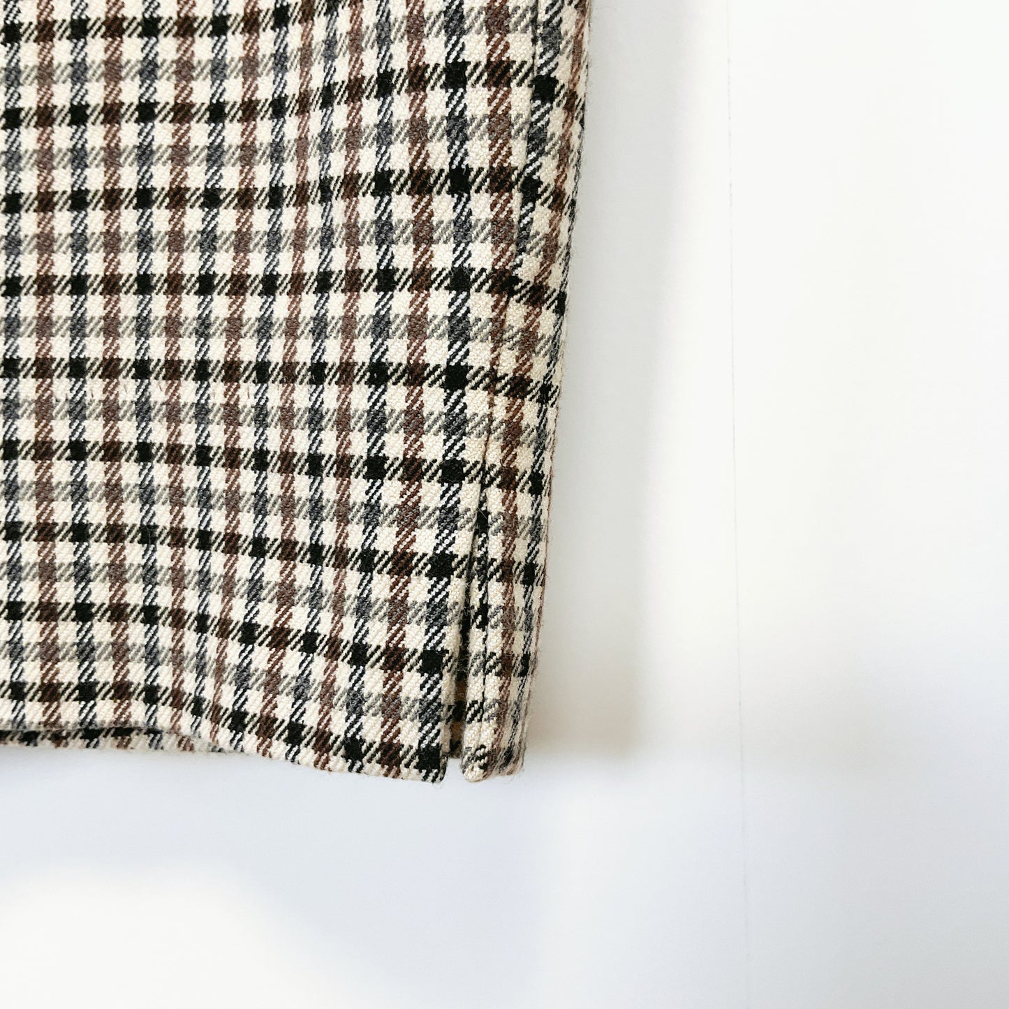 Zara - Houndstooth Pattern Pants