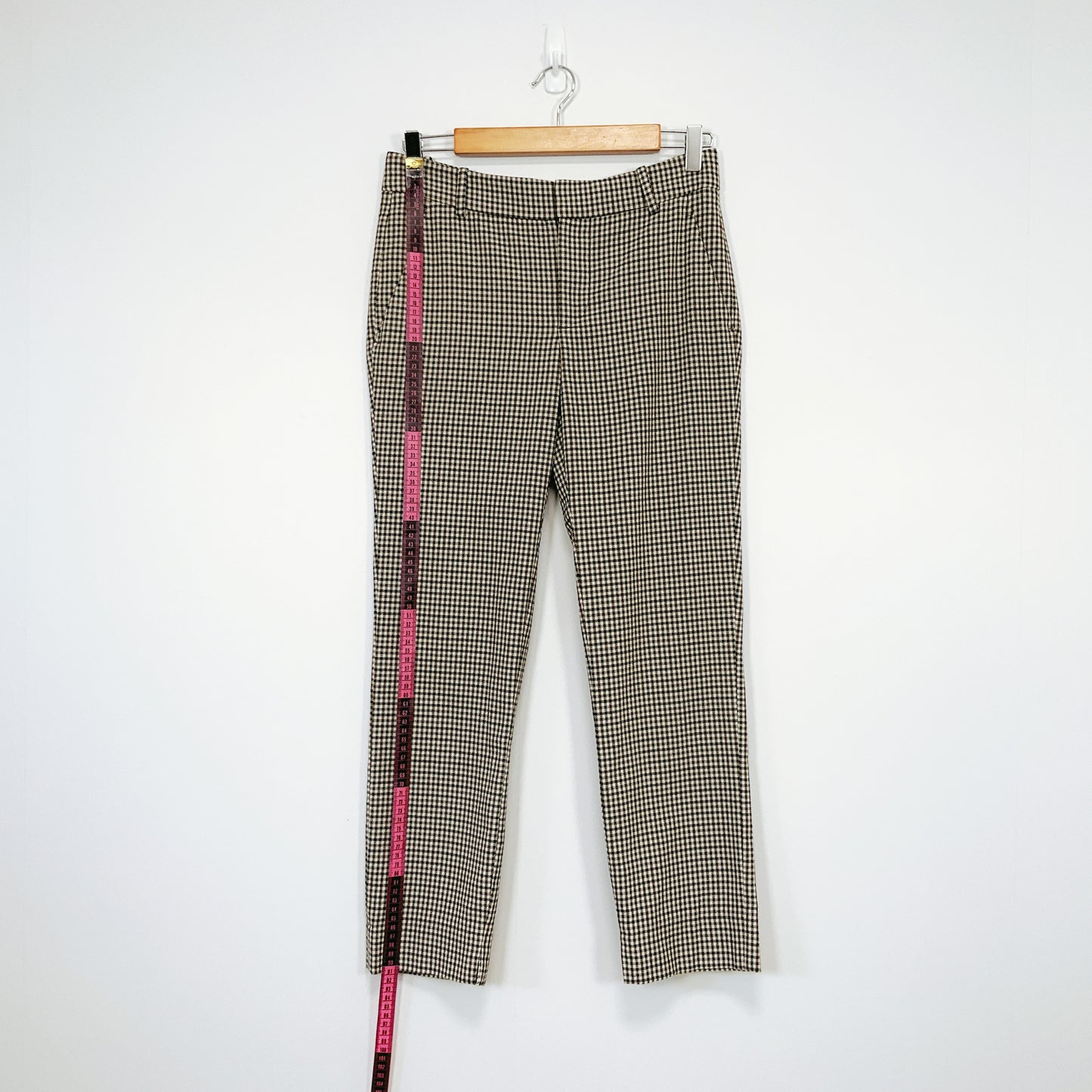 Zara - Houndstooth Pattern Pants