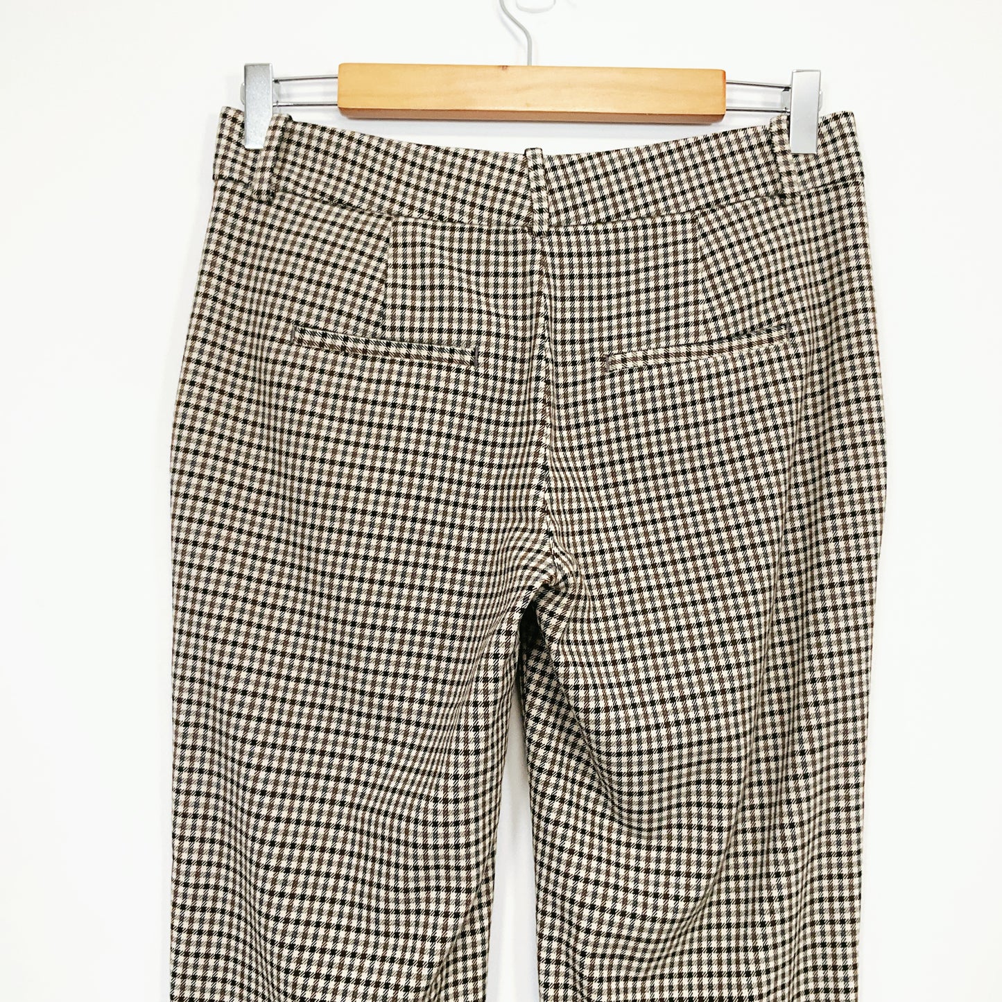 Zara - Houndstooth Pattern Pants