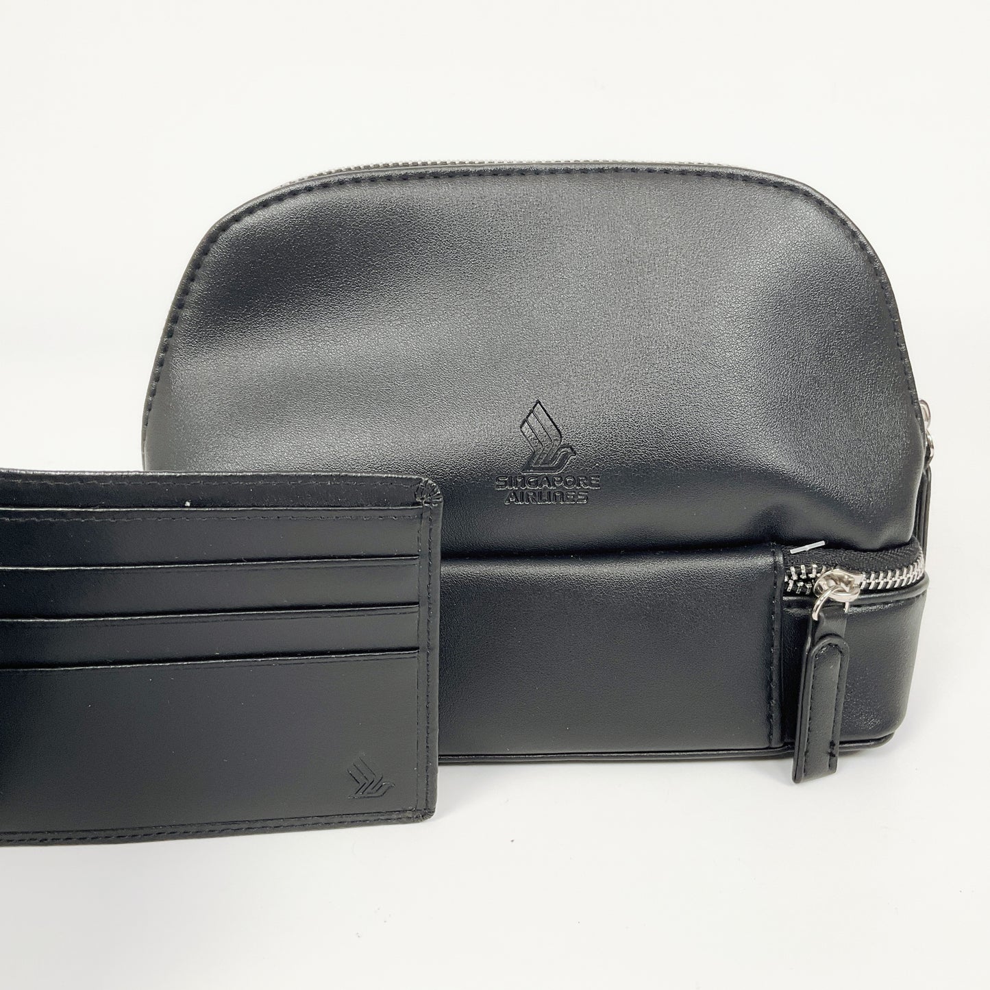 Singapore Airlines - First Class Lalique Amenities Bag and Wallet