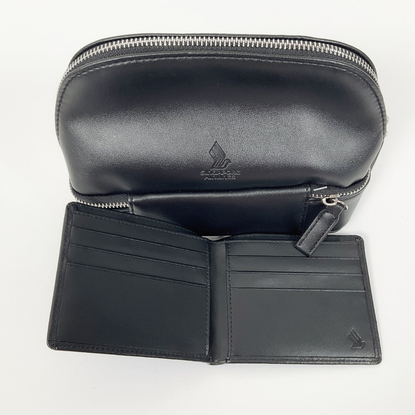 Singapore Airlines - First Class Lalique Amenities Bag and Wallet