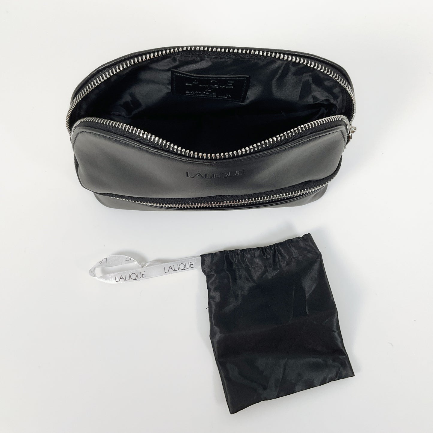 Singapore Airlines - First Class Lalique Amenities Bag and Wallet