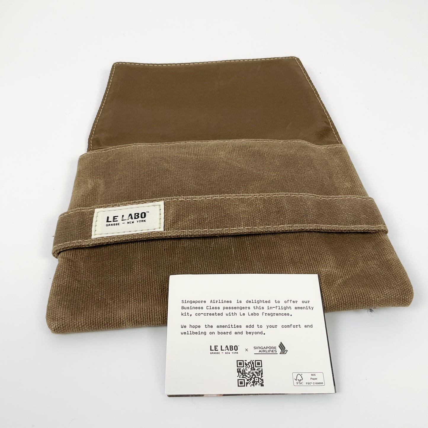 Singapore Airlines - Business Class Le Labo Amenities Bag