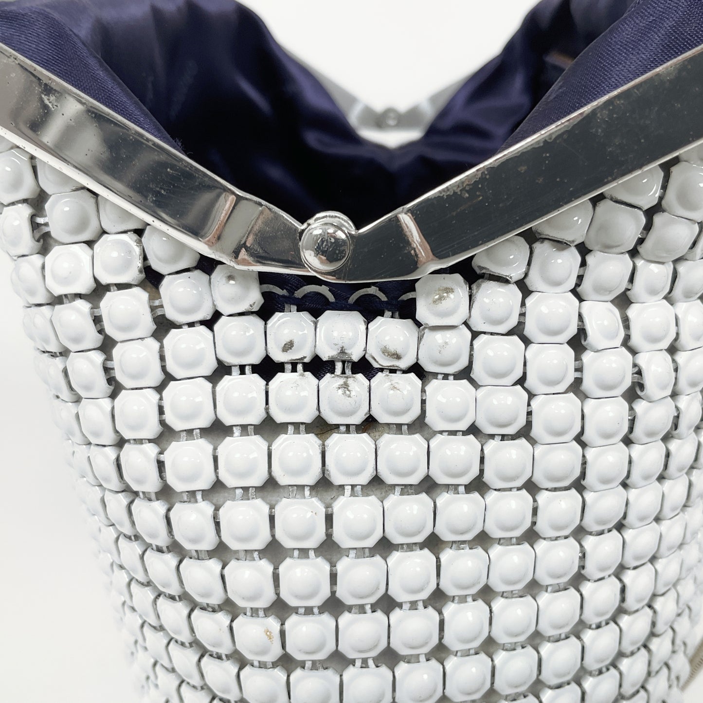 Oroton - Vintage Classic Silver Mesh Purse Bag