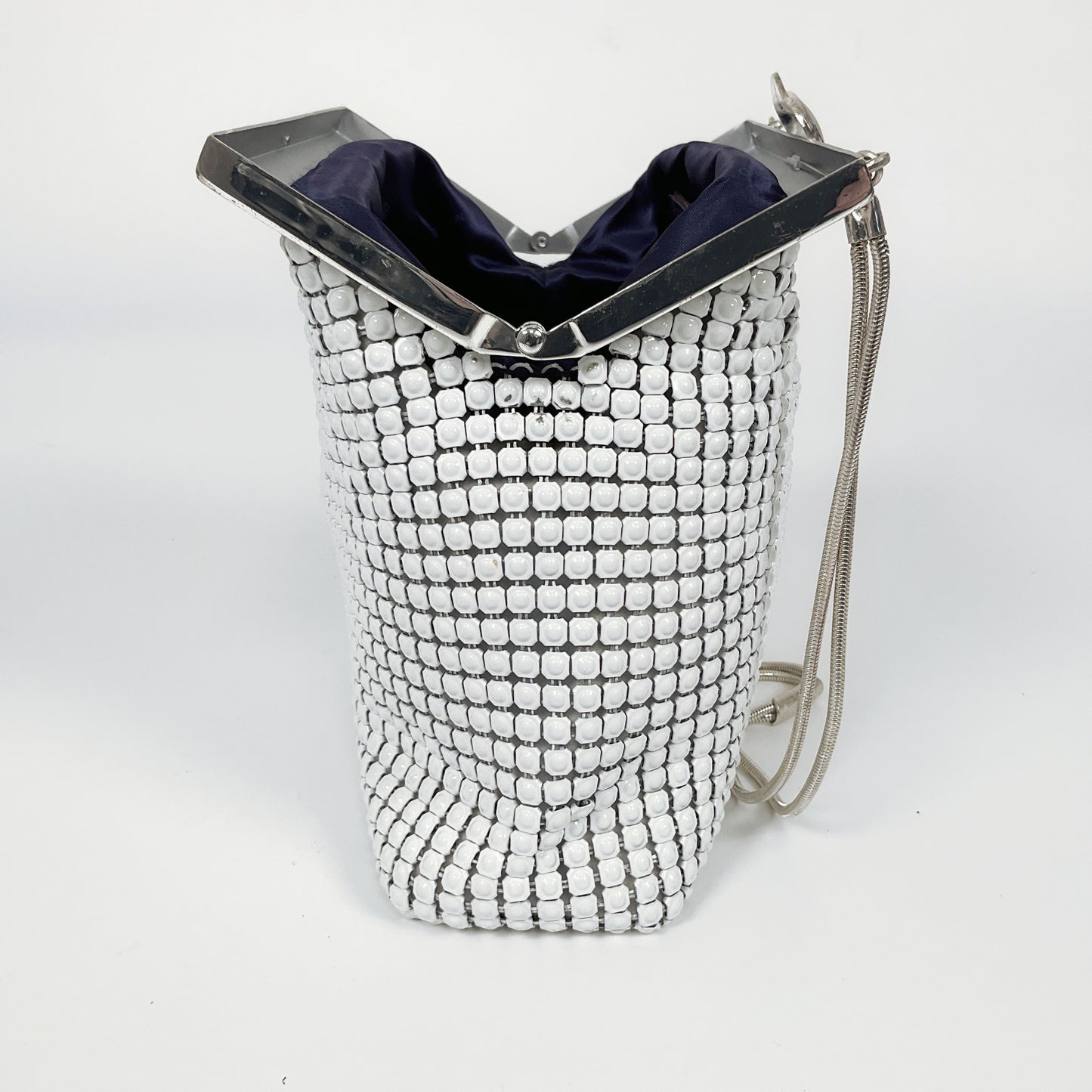 Oroton - Vintage Classic Silver Mesh Purse Bag